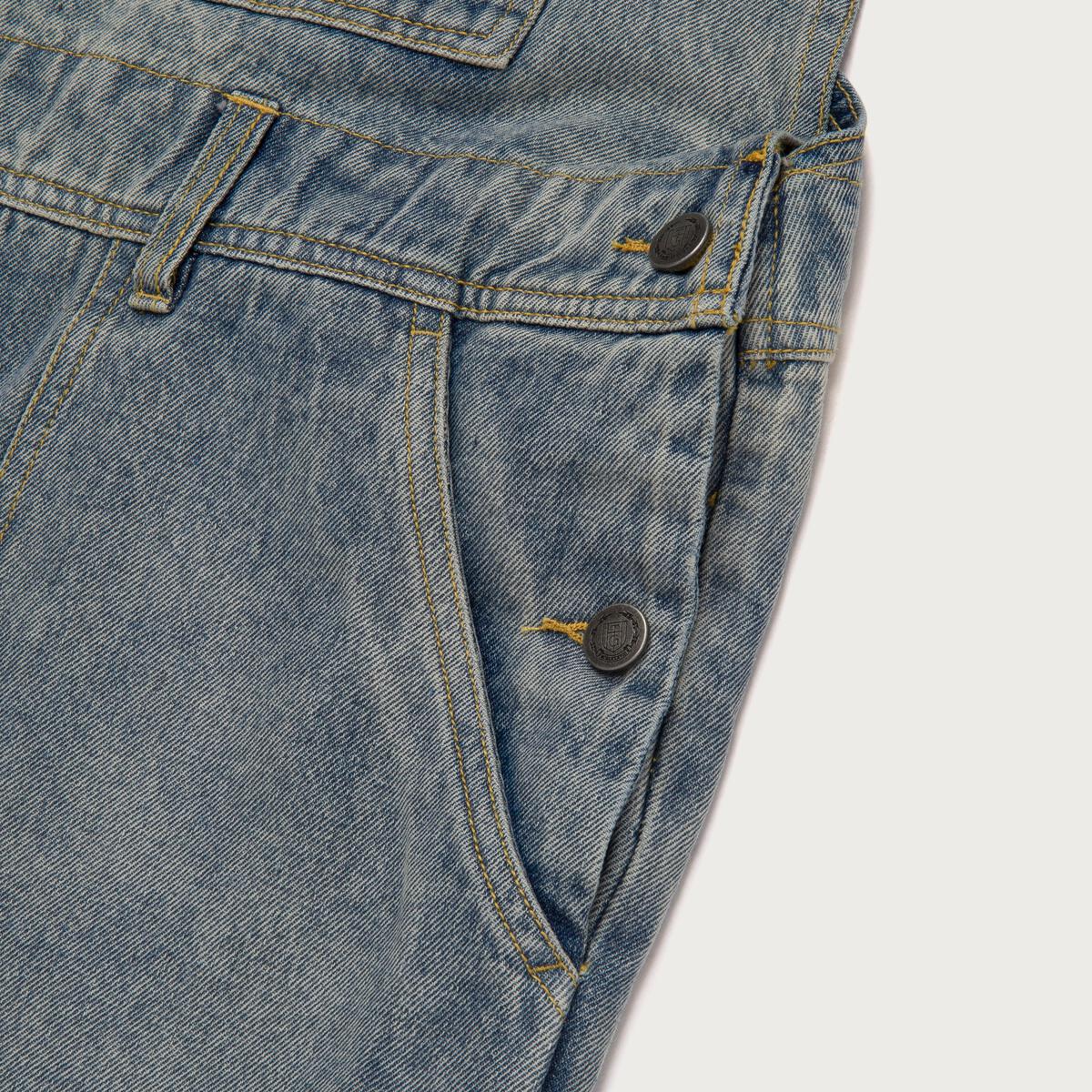 Honor The Gift Overall Short - Indigo