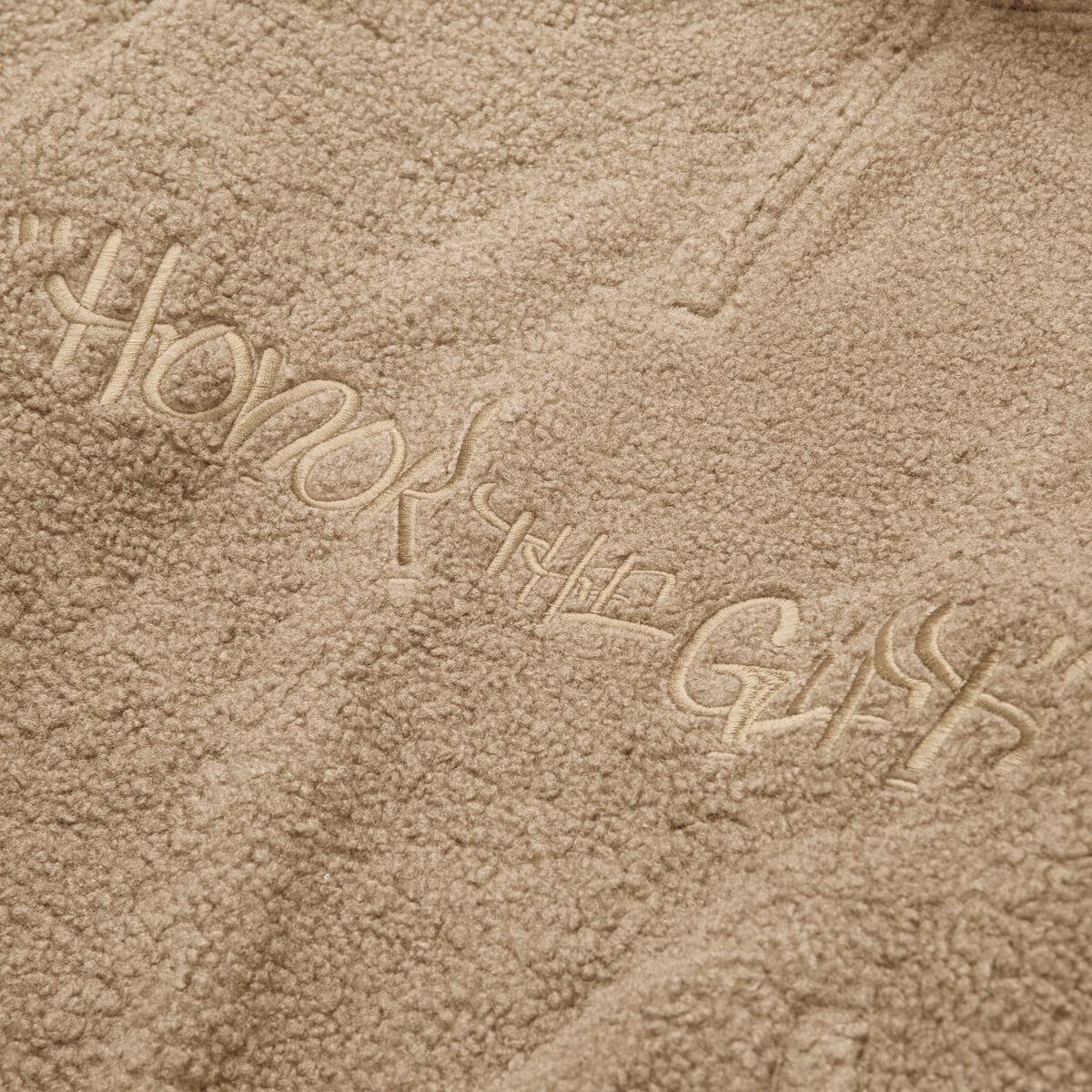 Honor The Gift Script Sherpa Pullover