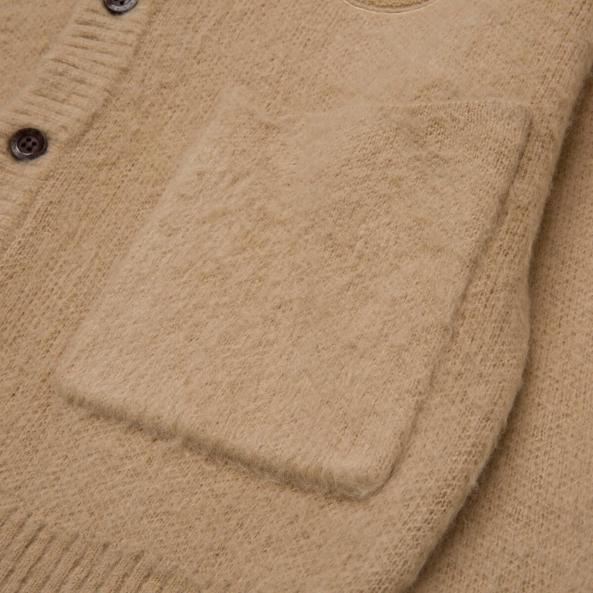 Stamped Patch Cardigan