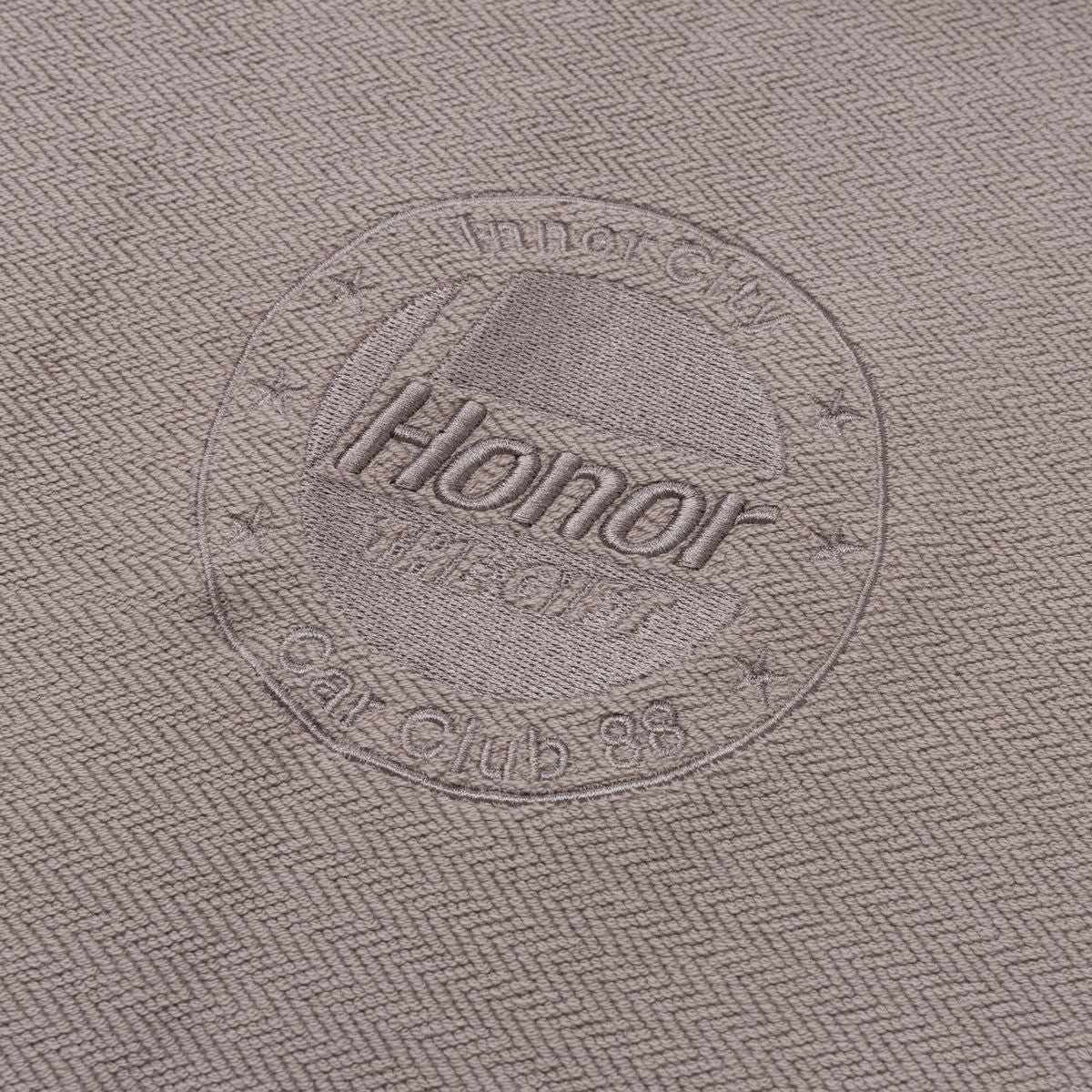 Race Herringbone Hoodie - Stone