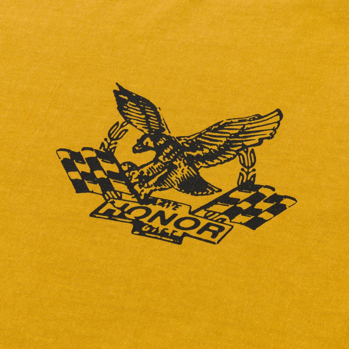 Honor The Gift Vintage Oil Tee - Yellow