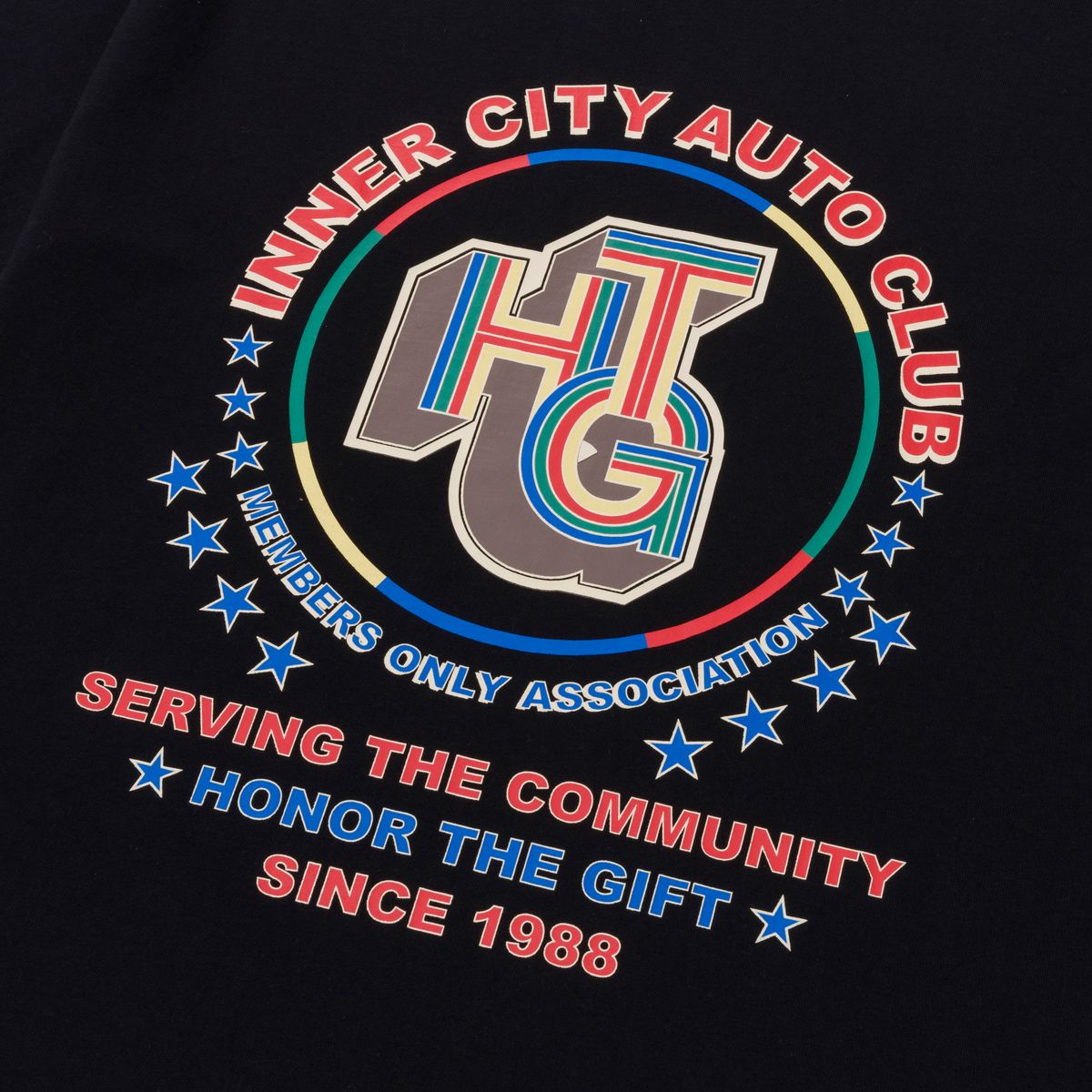 Honor The Gift Auto Association Tee - Black
