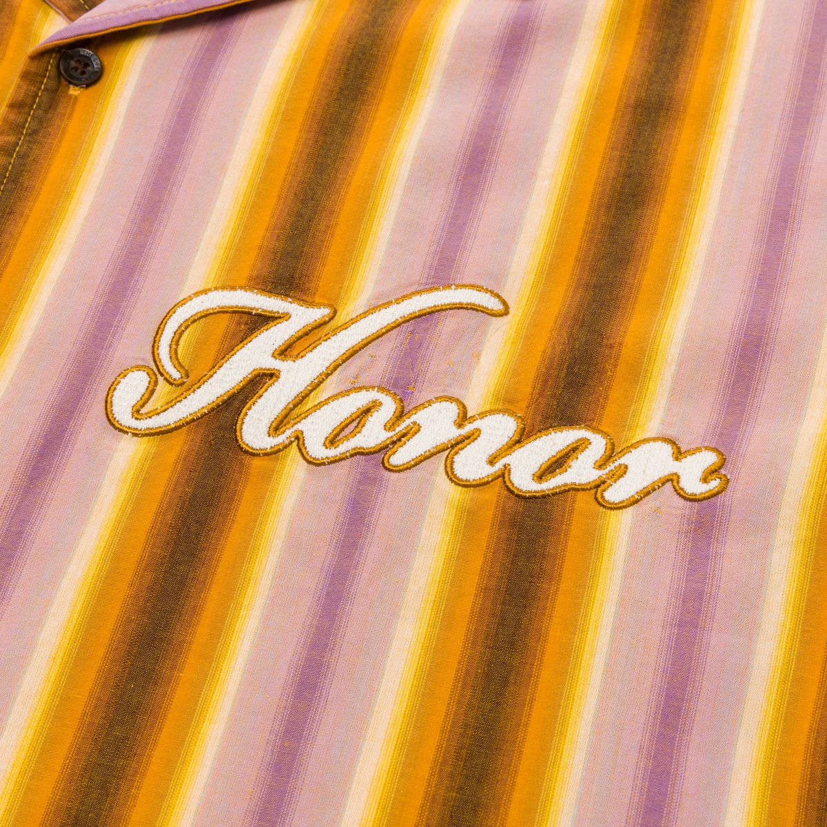 Honor The Gift Auto Shop Camp Shirt - Brown