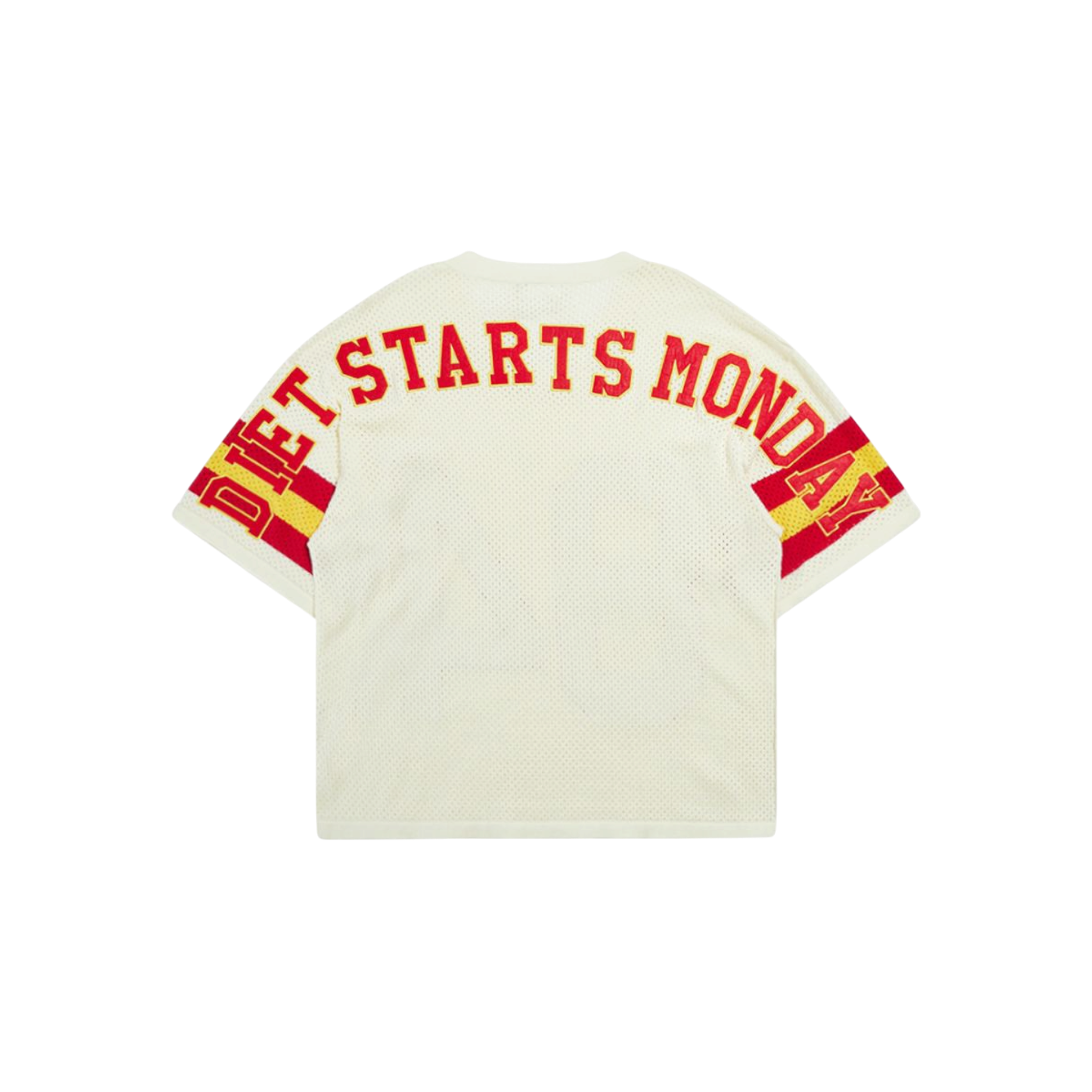 Diet Starts Monday Knit Jersey - Cream/Red