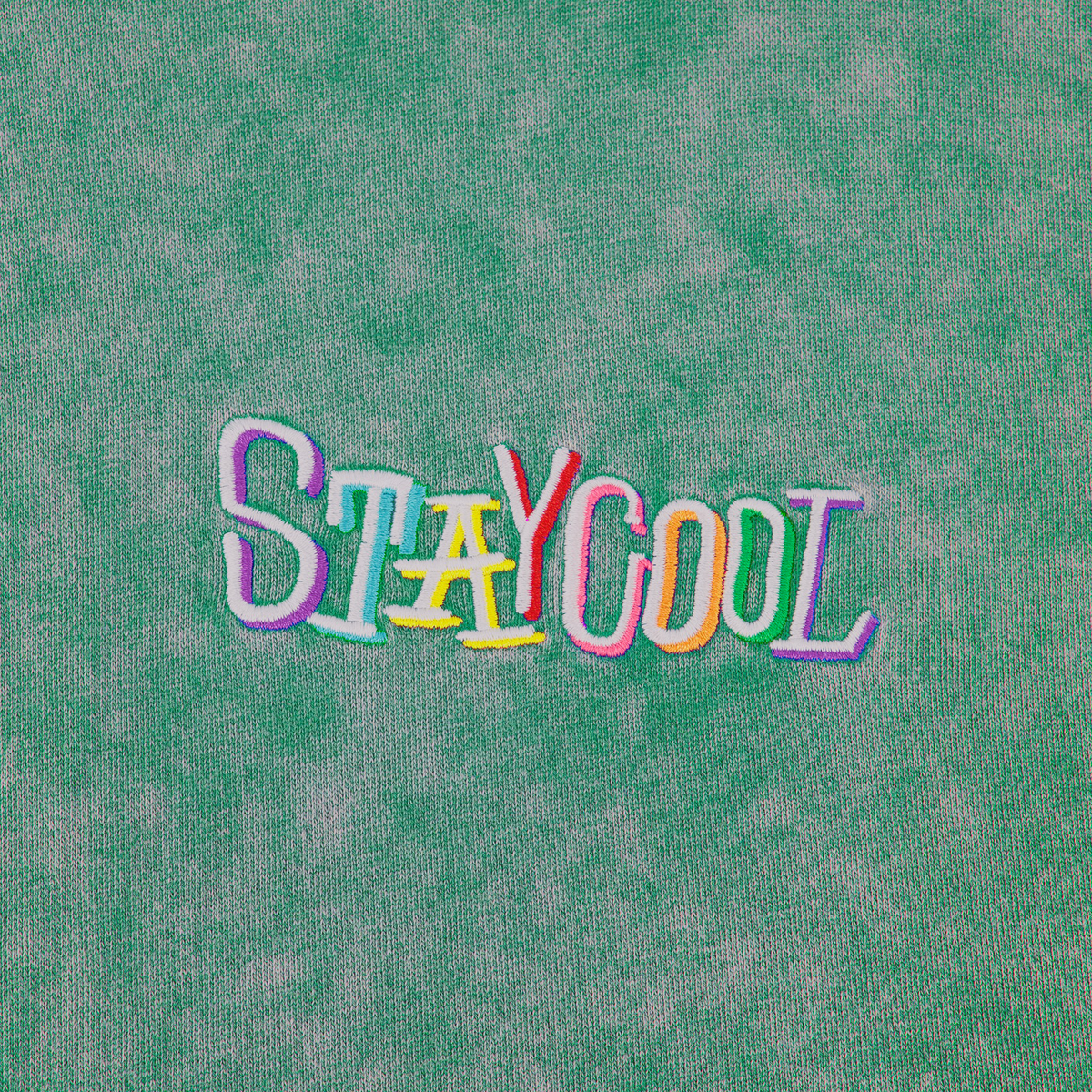 WS Tribal Acid Wash Hoodie (Kelly)