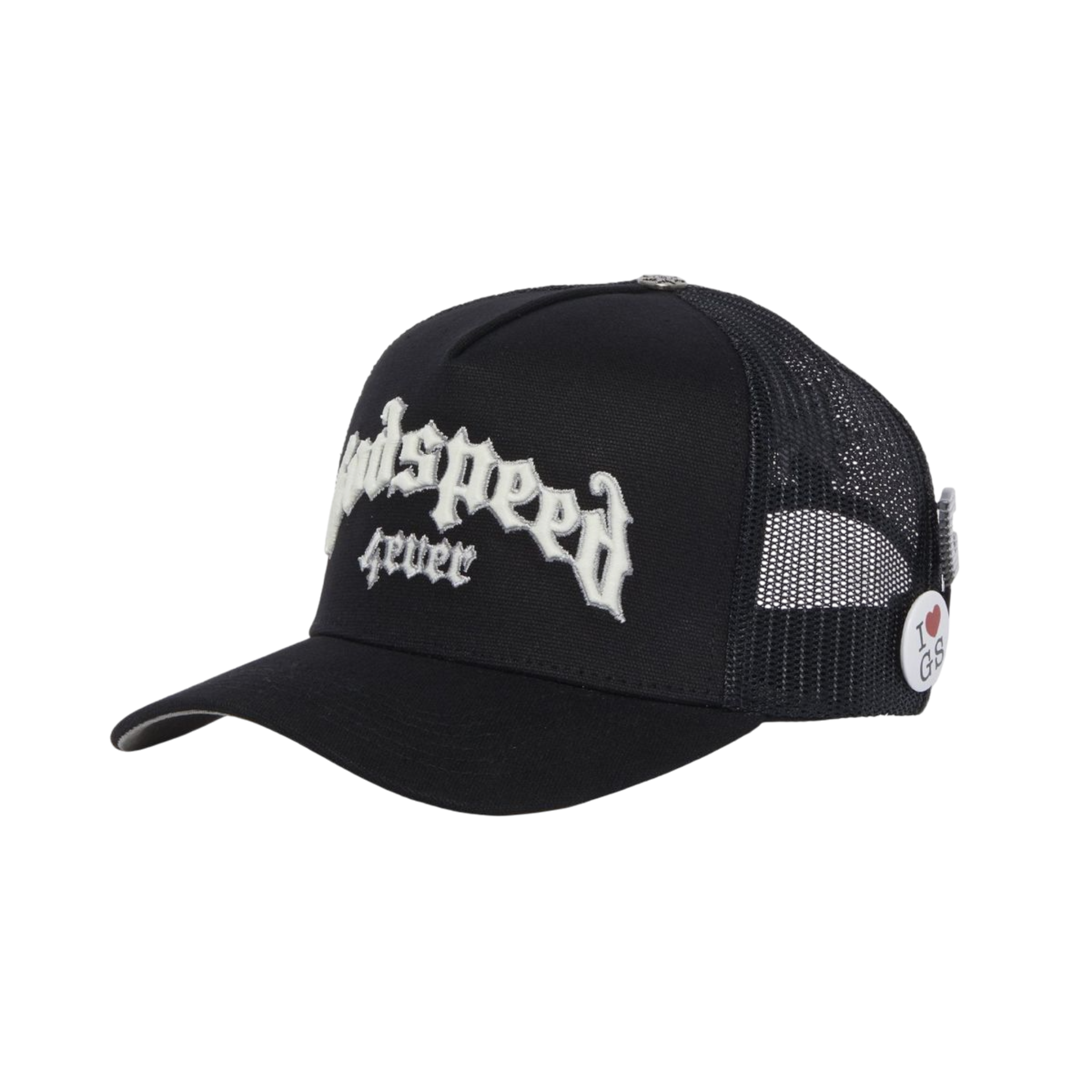 Godspeed Forever Trucker Hat OG (Black/White)