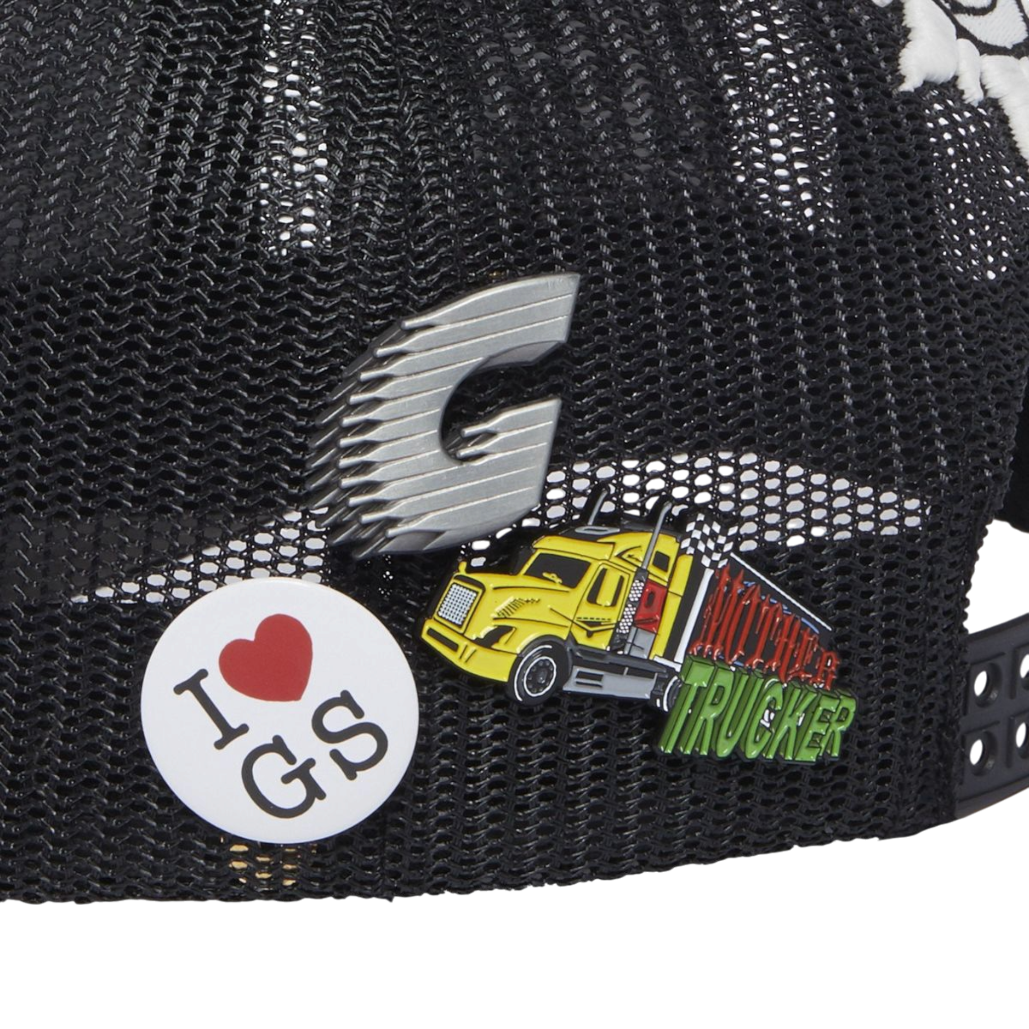 Godspeed Forever Trucker Hat OG (Black/White)