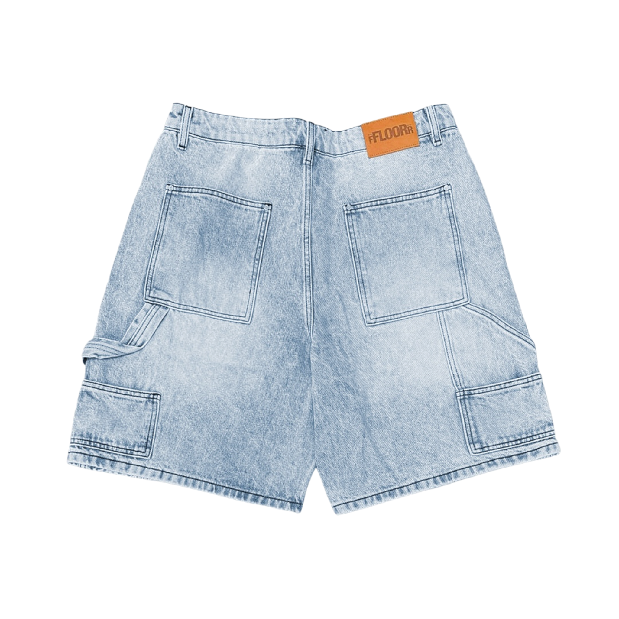 Floor914 Blue Uniform Jorts