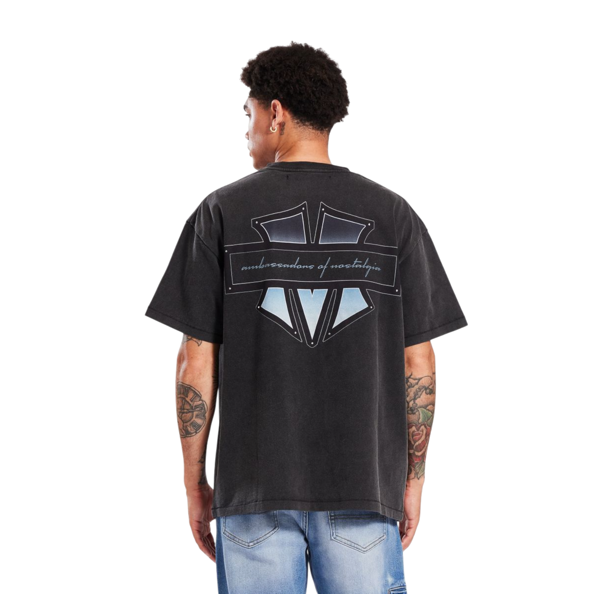 Memory Lane The Pack Crystals Tee