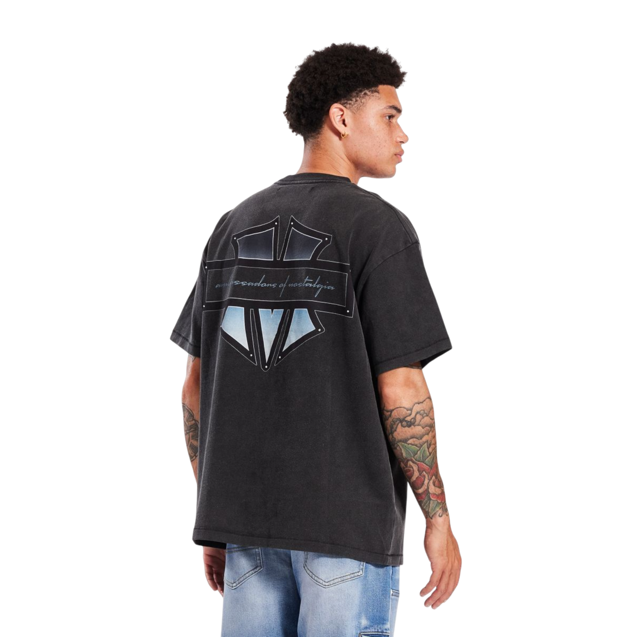 Memory Lane The Pack Crystals Tee