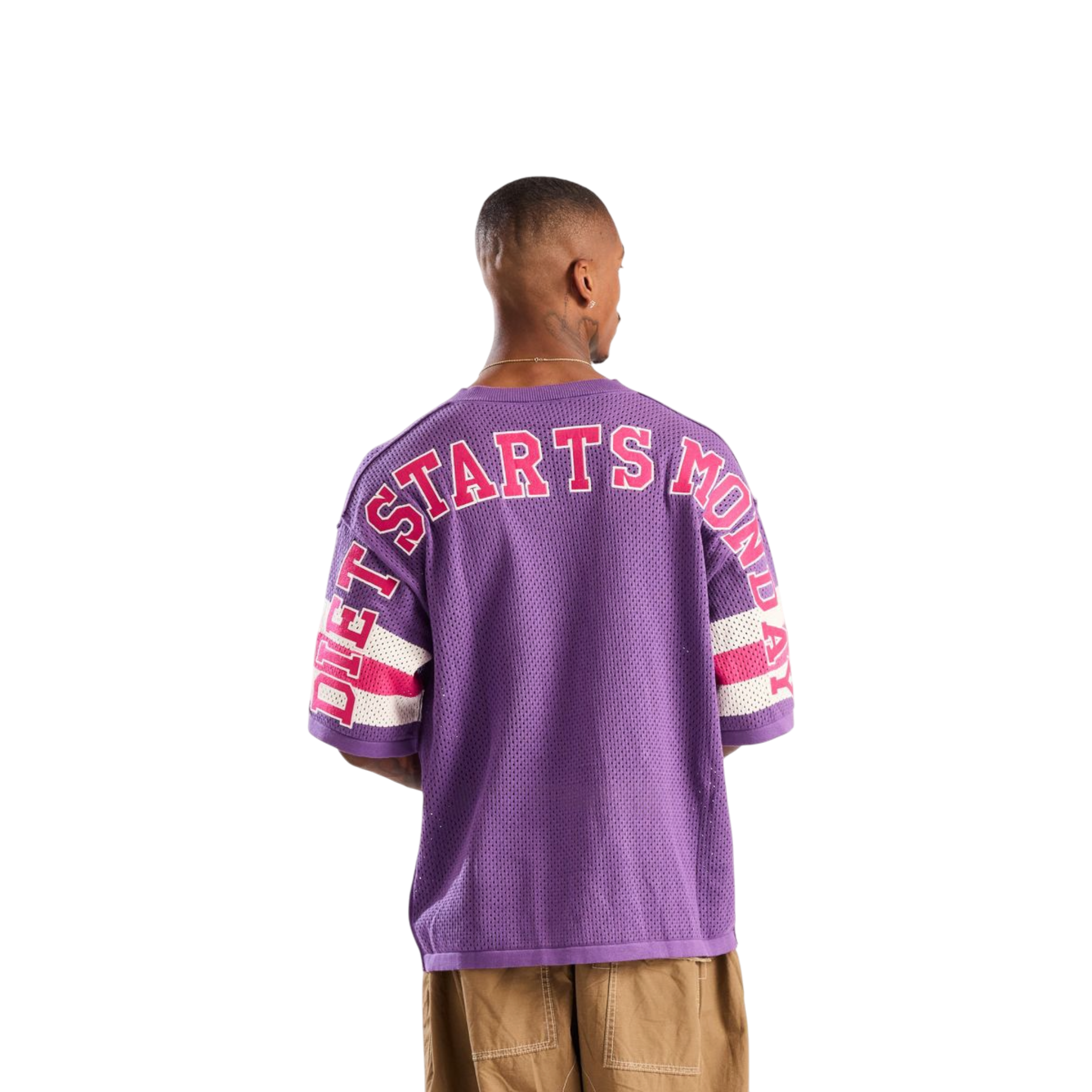 Diet Starts Monday Knit Jersey-Purple