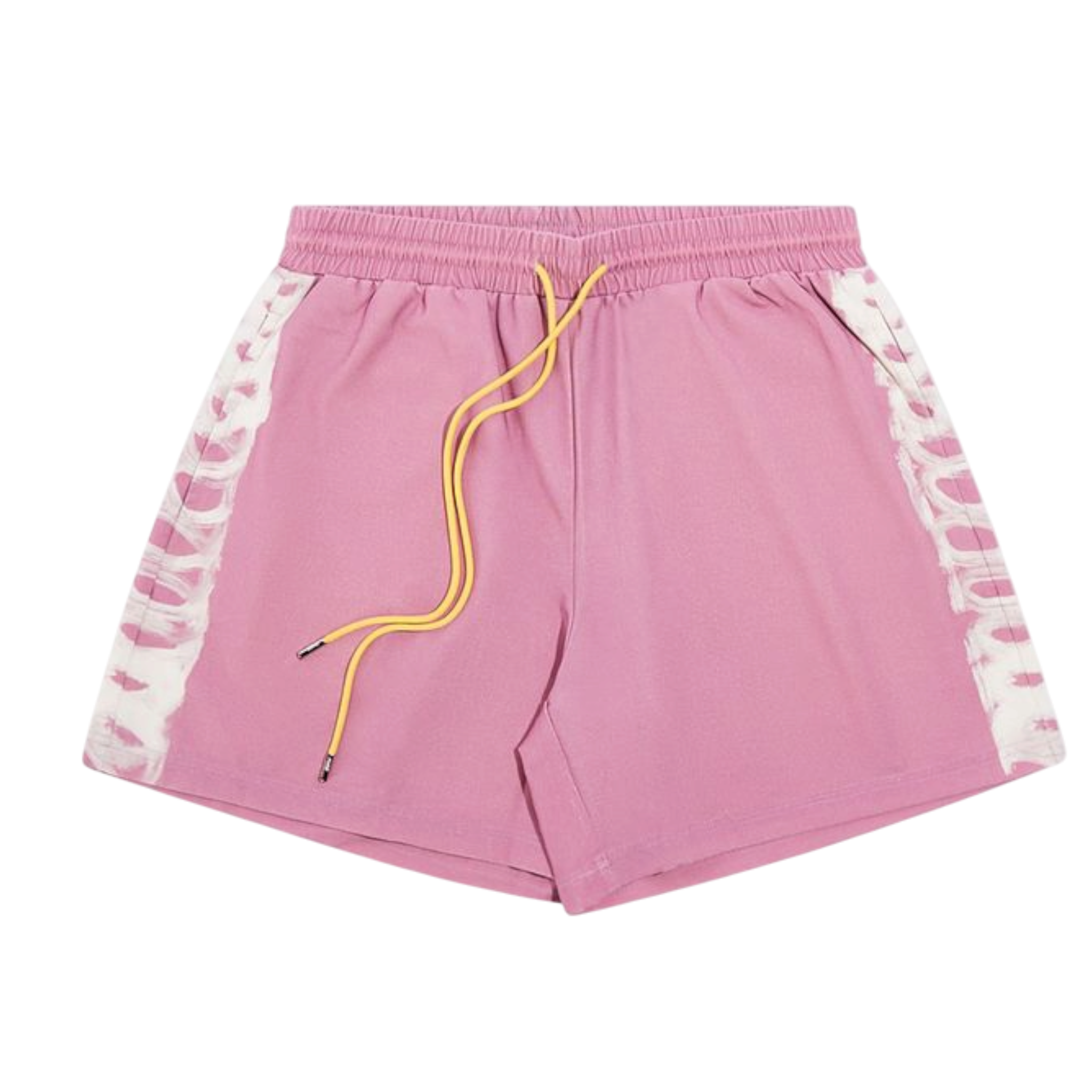 Diet Starts Monday Strokes Linen Short-Cream/Pink
