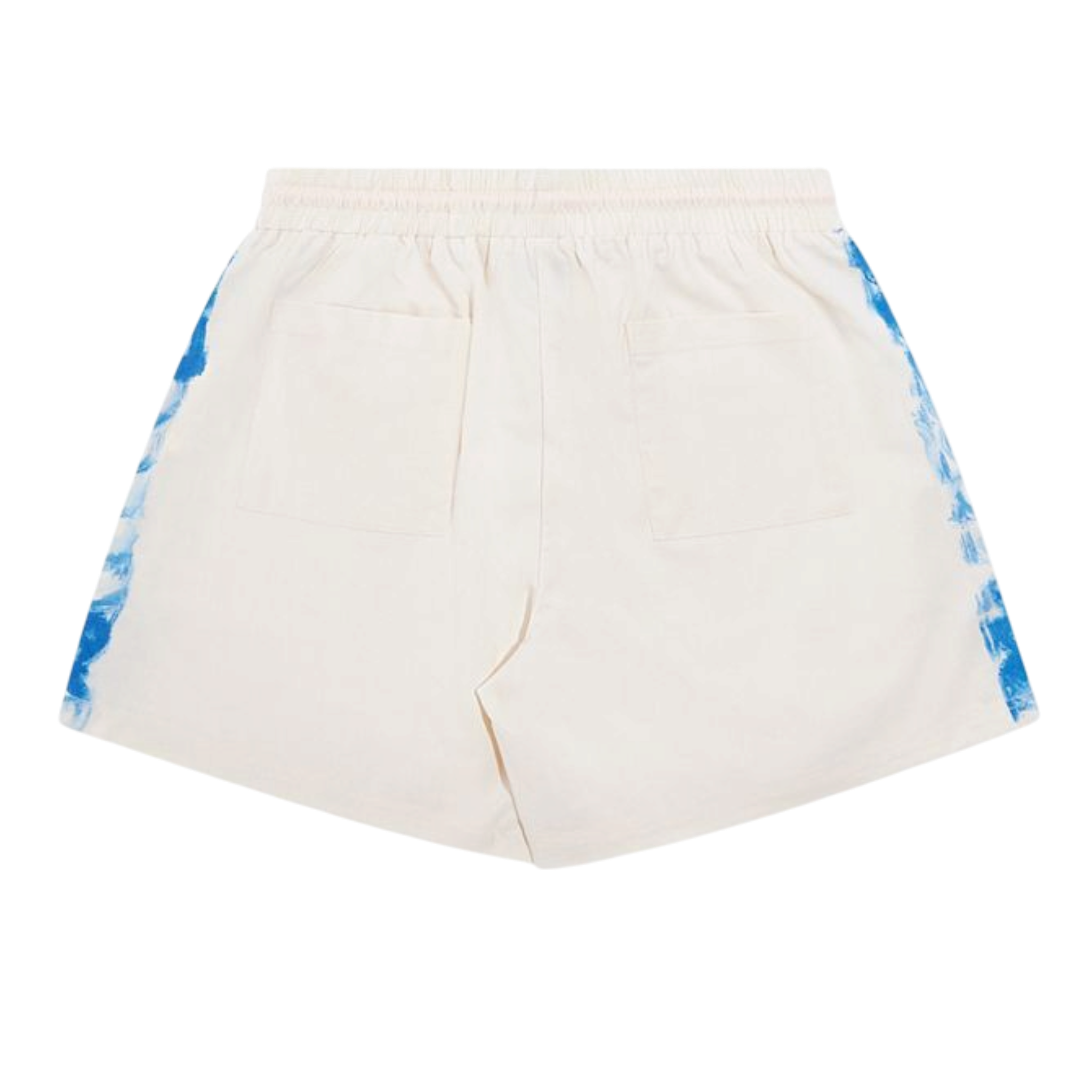 Diet Starts Monday Strokes Linen Short-Cream/Blue