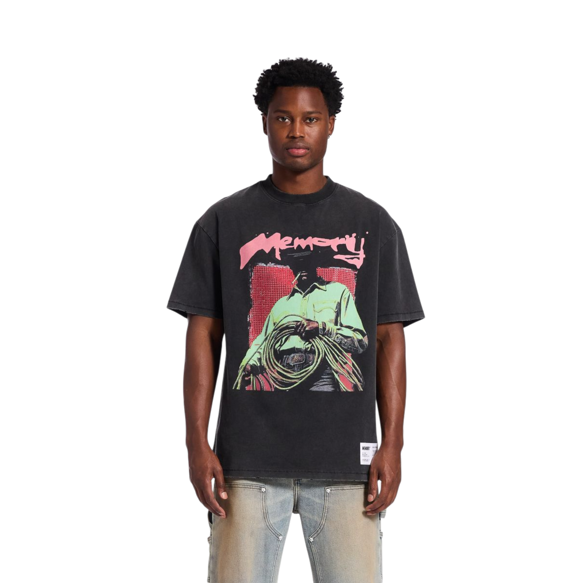 Memory Lane Untamed Tee (Vintage Black)
