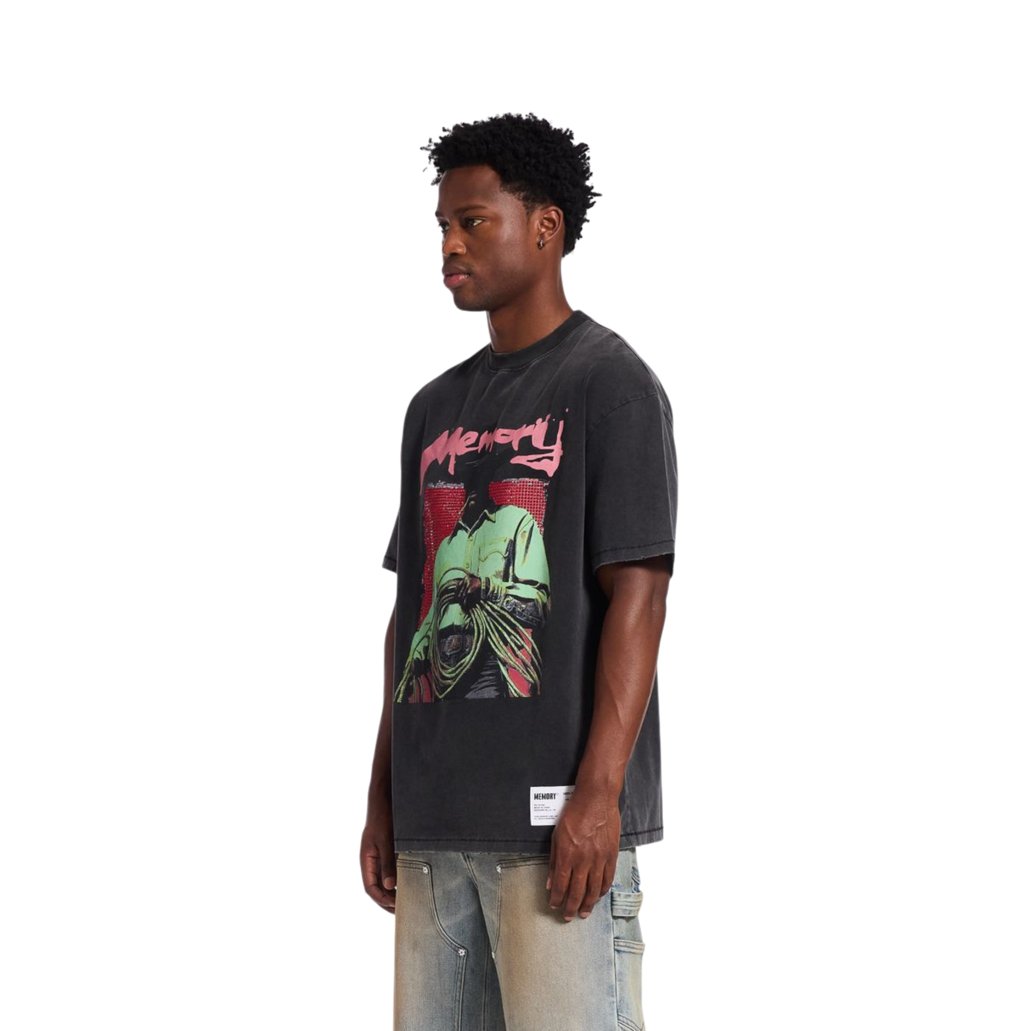 Memory Lane Untamed Tee (Vintage Black)
