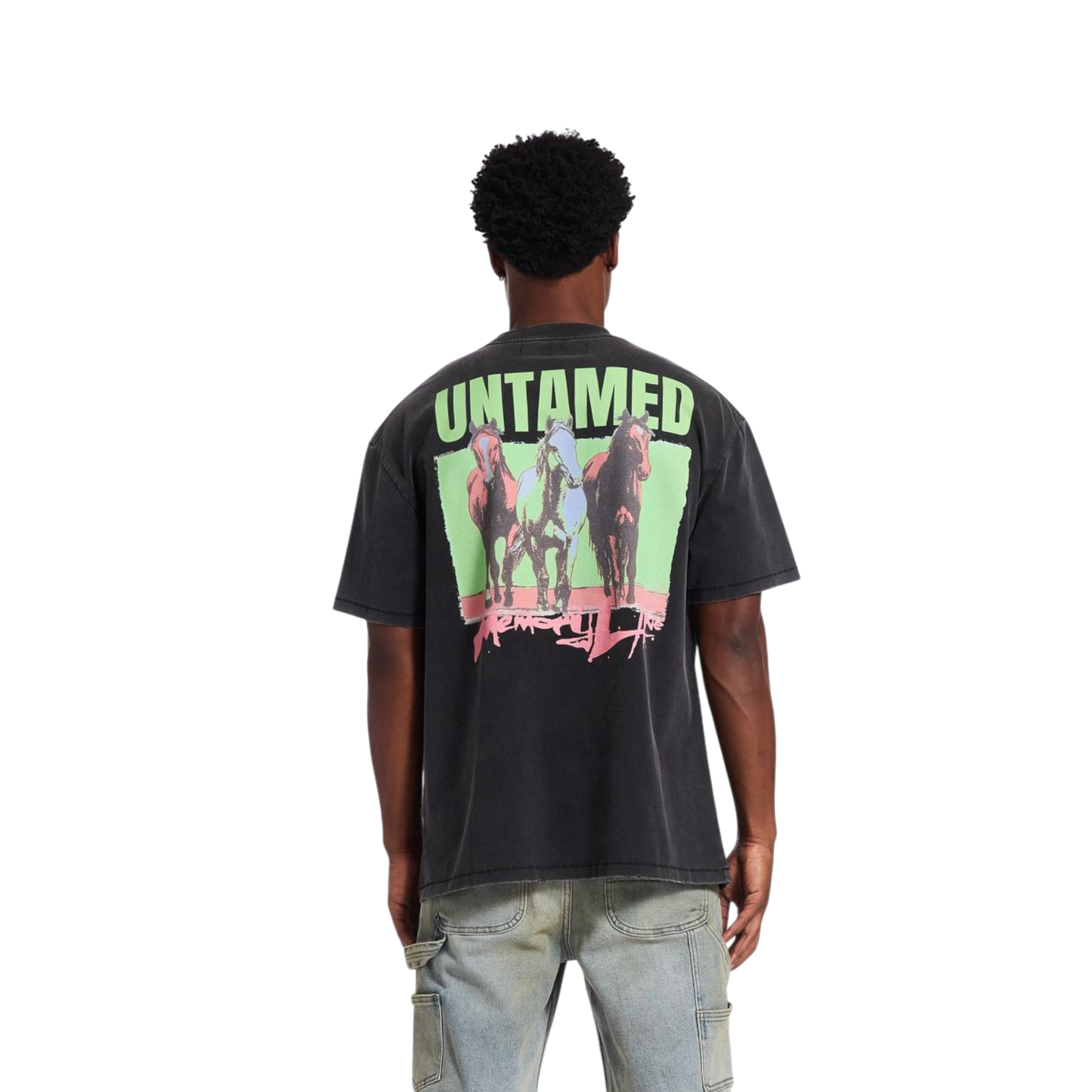 Memory Lane Untamed Tee (Vintage Black)