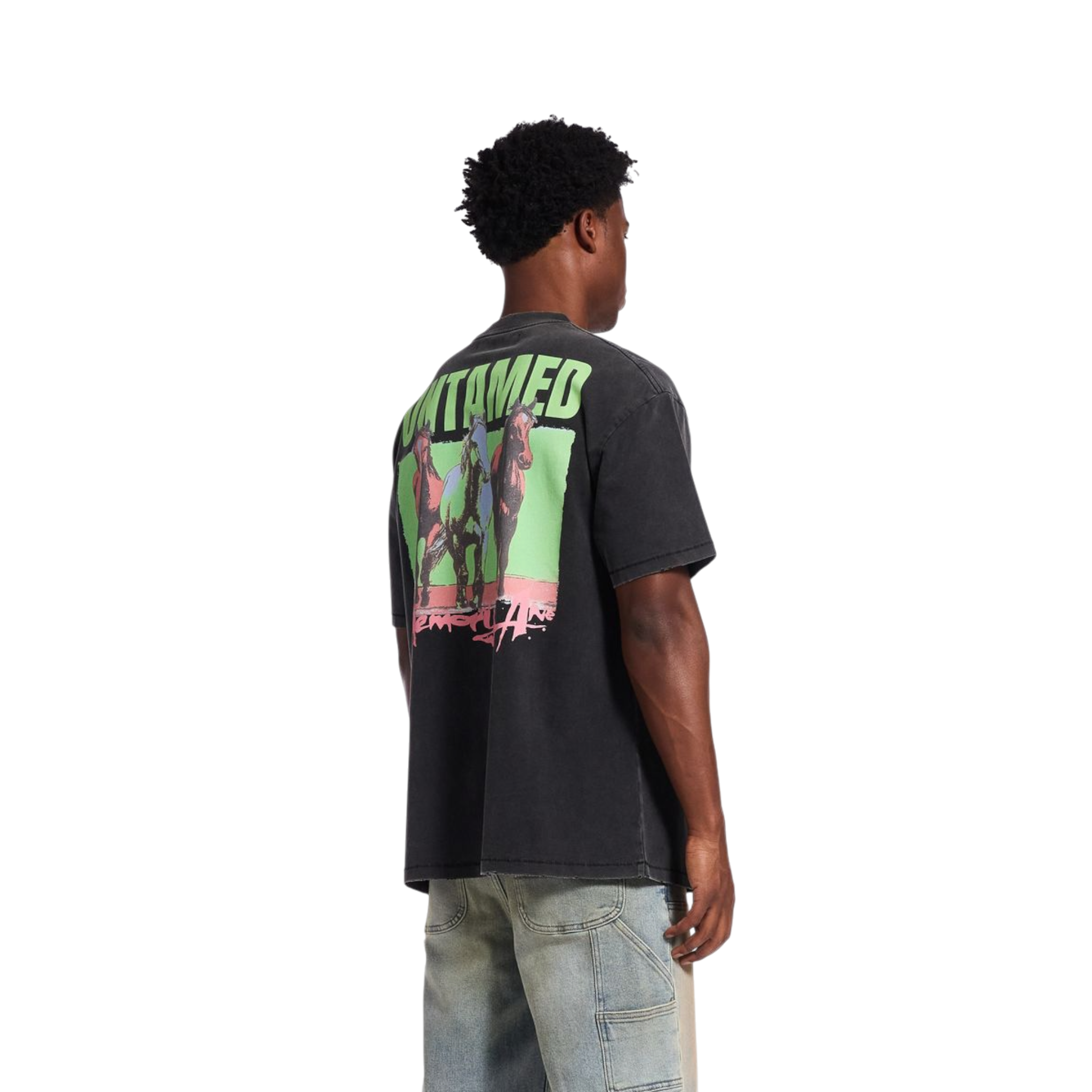 Memory Lane Untamed Tee (Vintage Black)