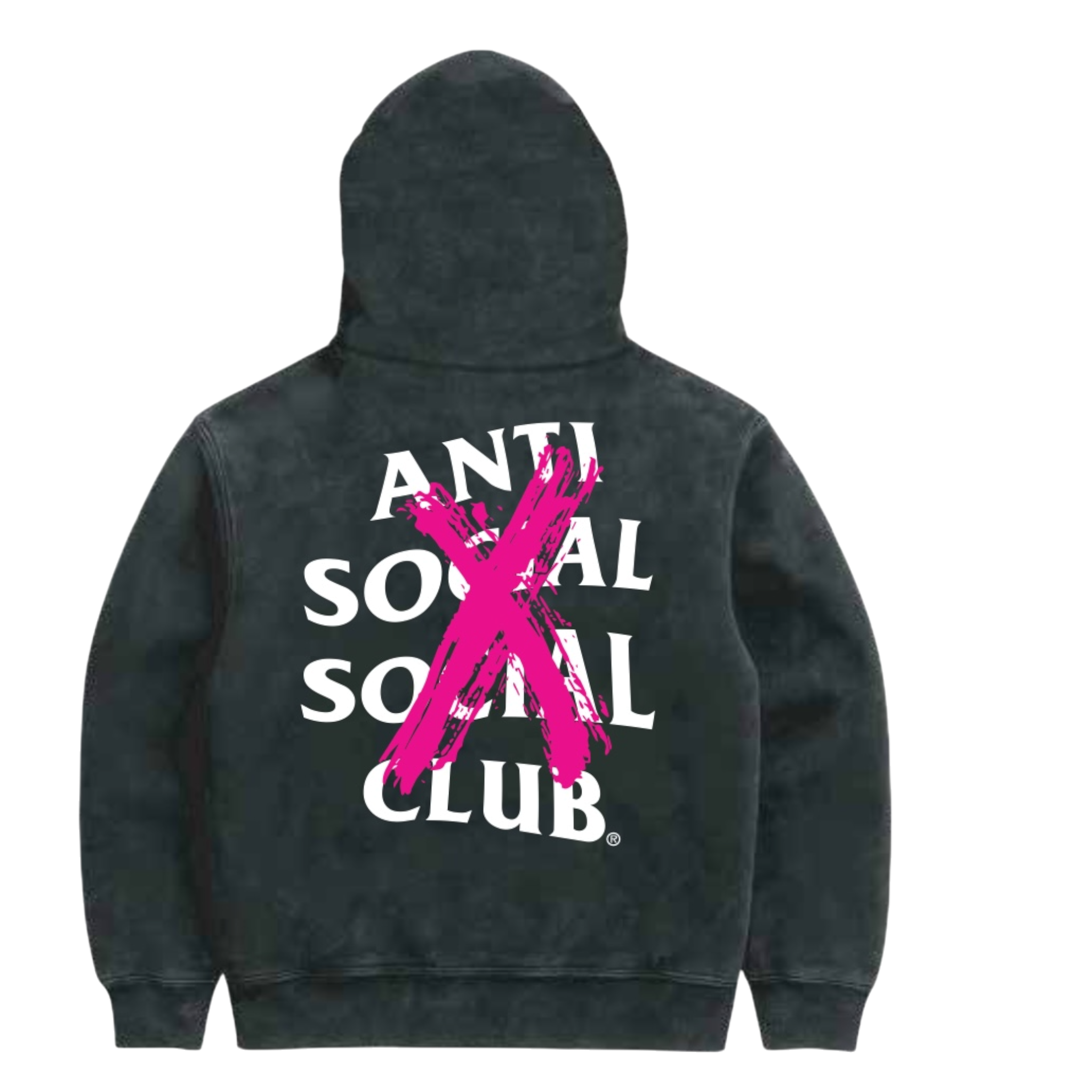 Anti Social Social Club Cancelled Hand Painted Hoodie