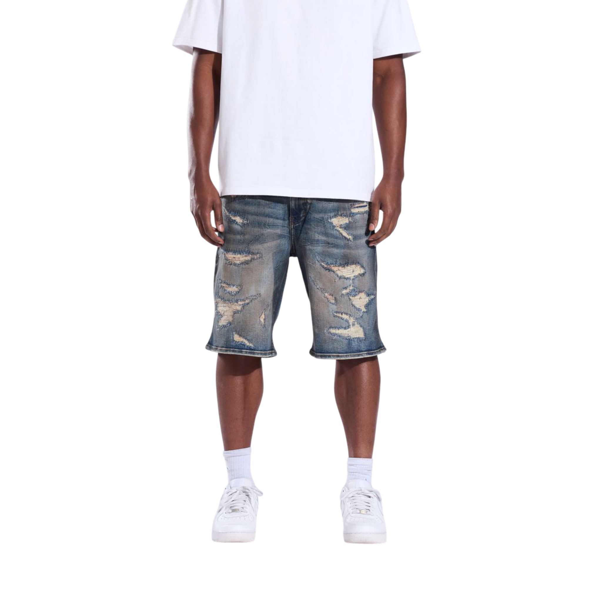 Crysp Denim Cena Indigo Shorts