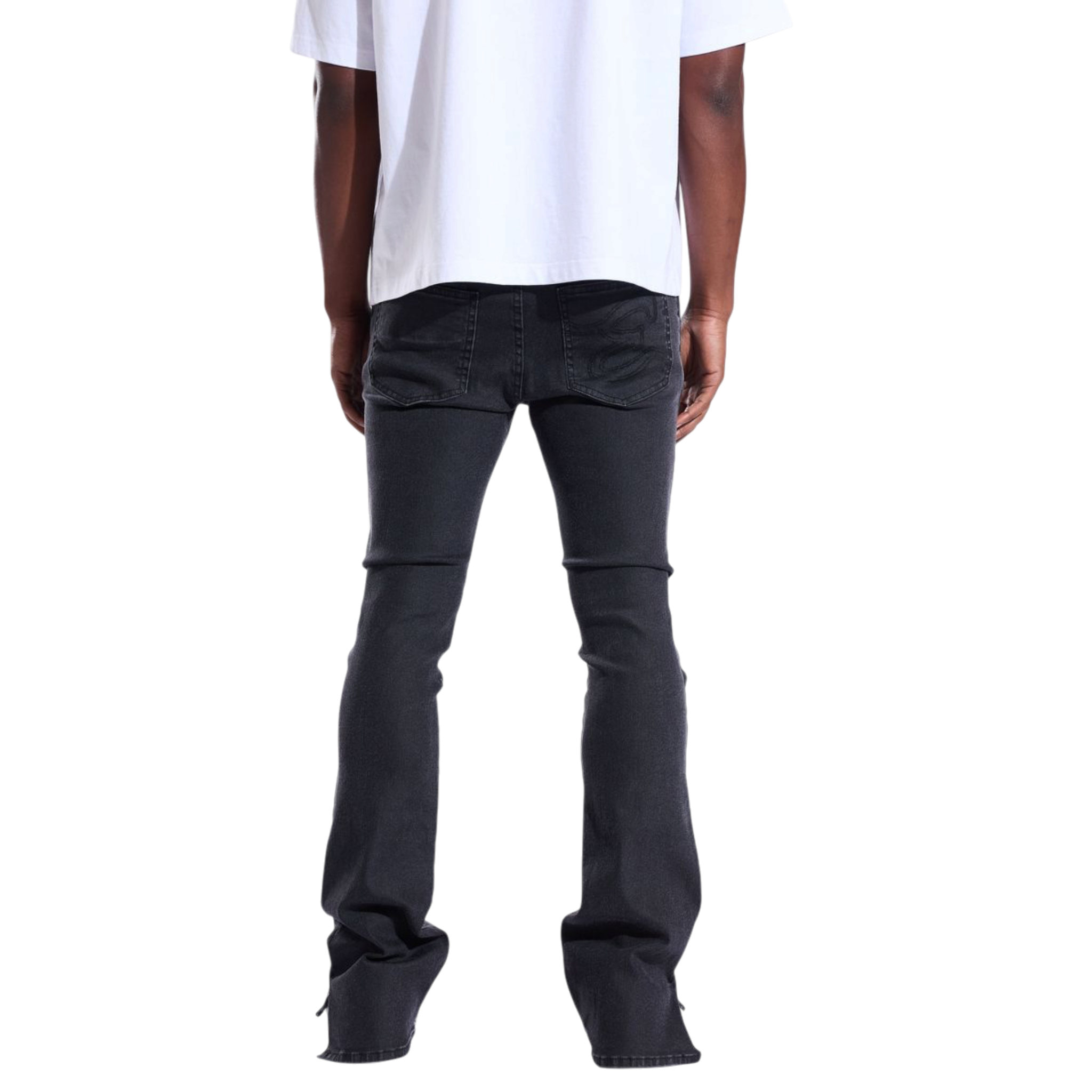 Crysp Denim Arch Flare (Grey Wash)
