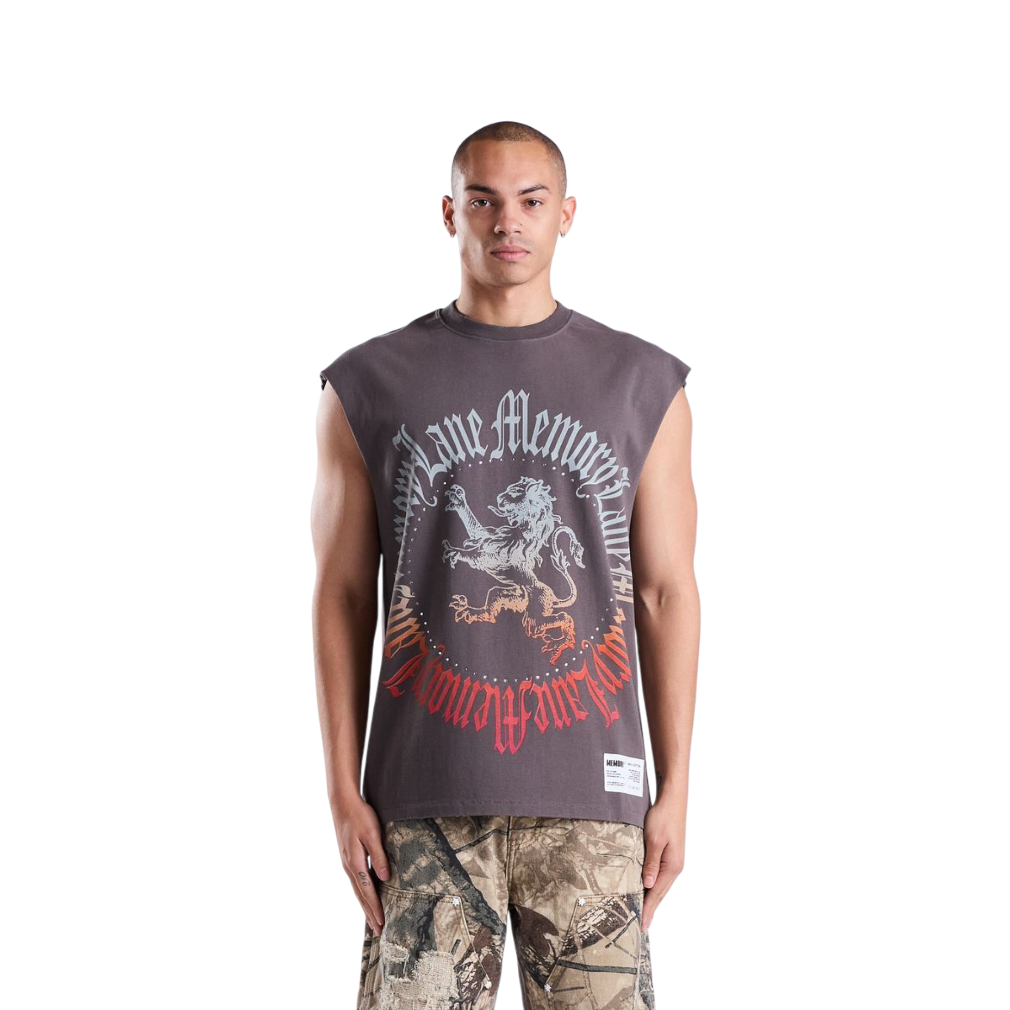 Memory Lane Lion Heart Sleeveless Tee