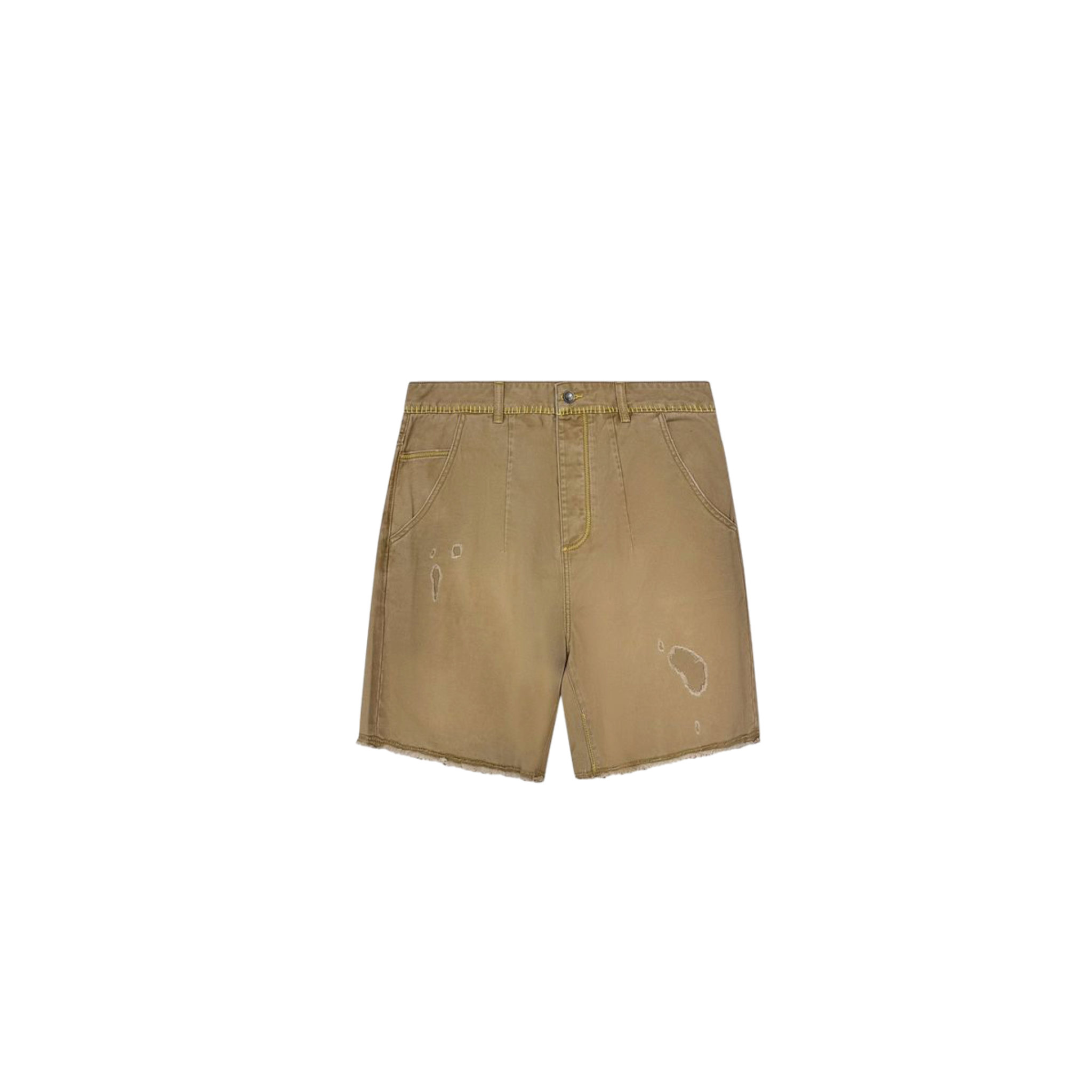 Diet Starts Monday Monday Canvas Shorts (Tan)