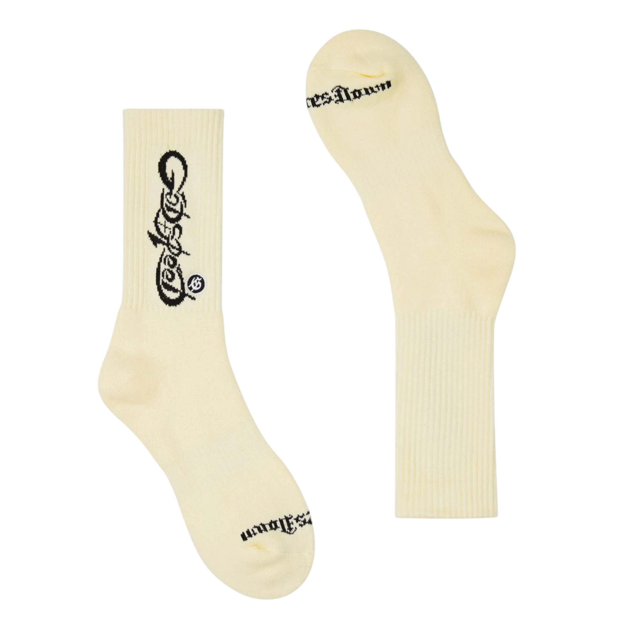 Godspeed New Age Logo Socks (Bone)