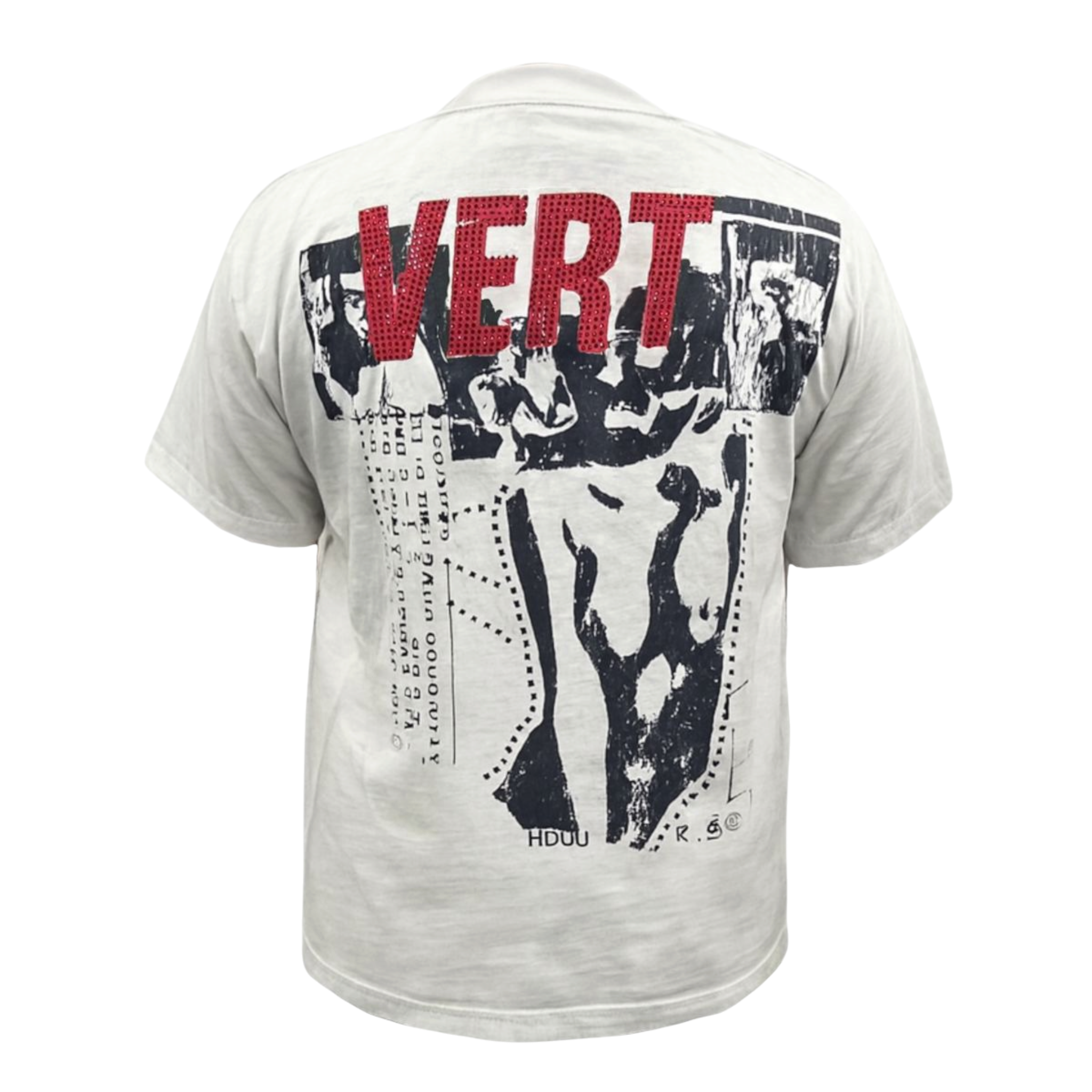 Retrovert Bone Crusher Rhinestone T-Shirt