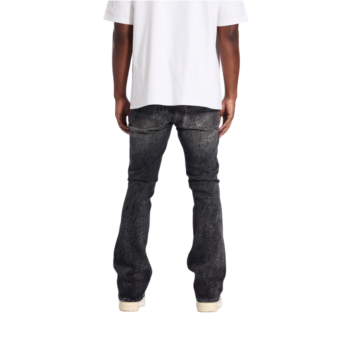 Embellish Ghost Flare Jeans