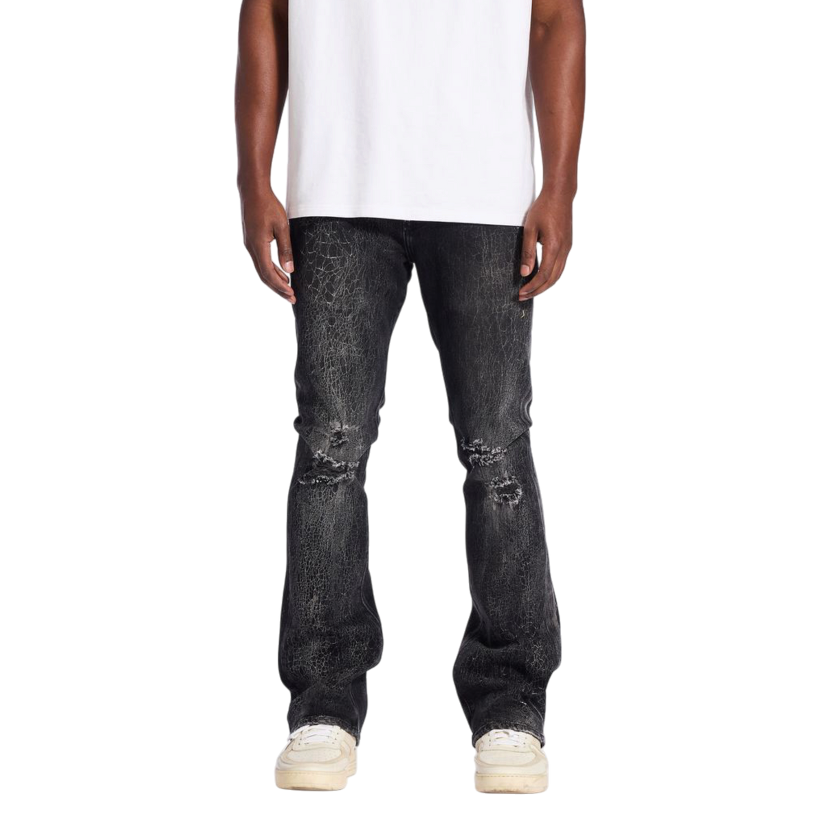Embellish Ghost Flare Jeans