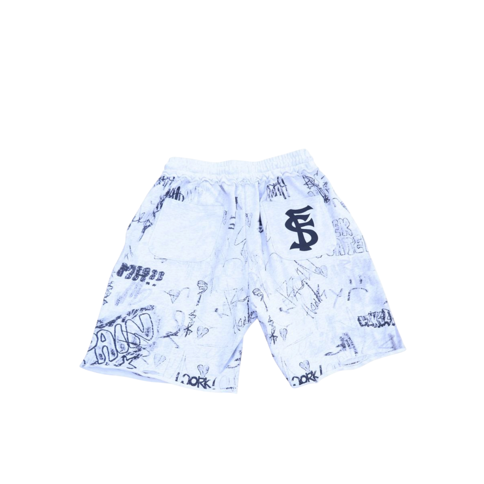 Forever Situated Graffiti Shorts
