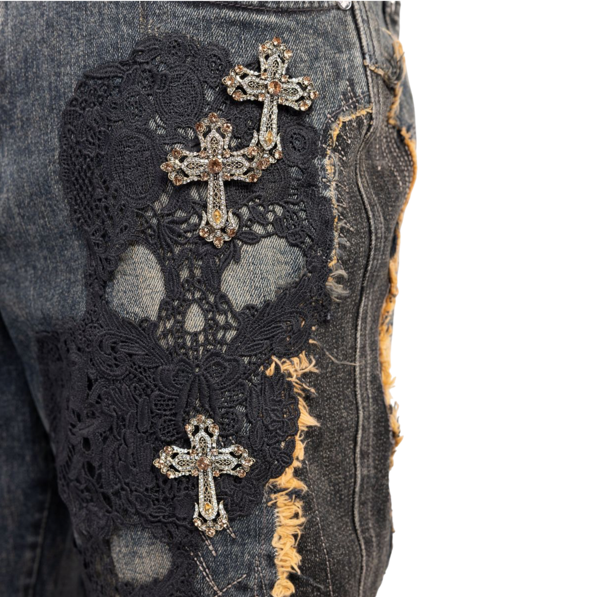 Guapi Sacred Skull Denim