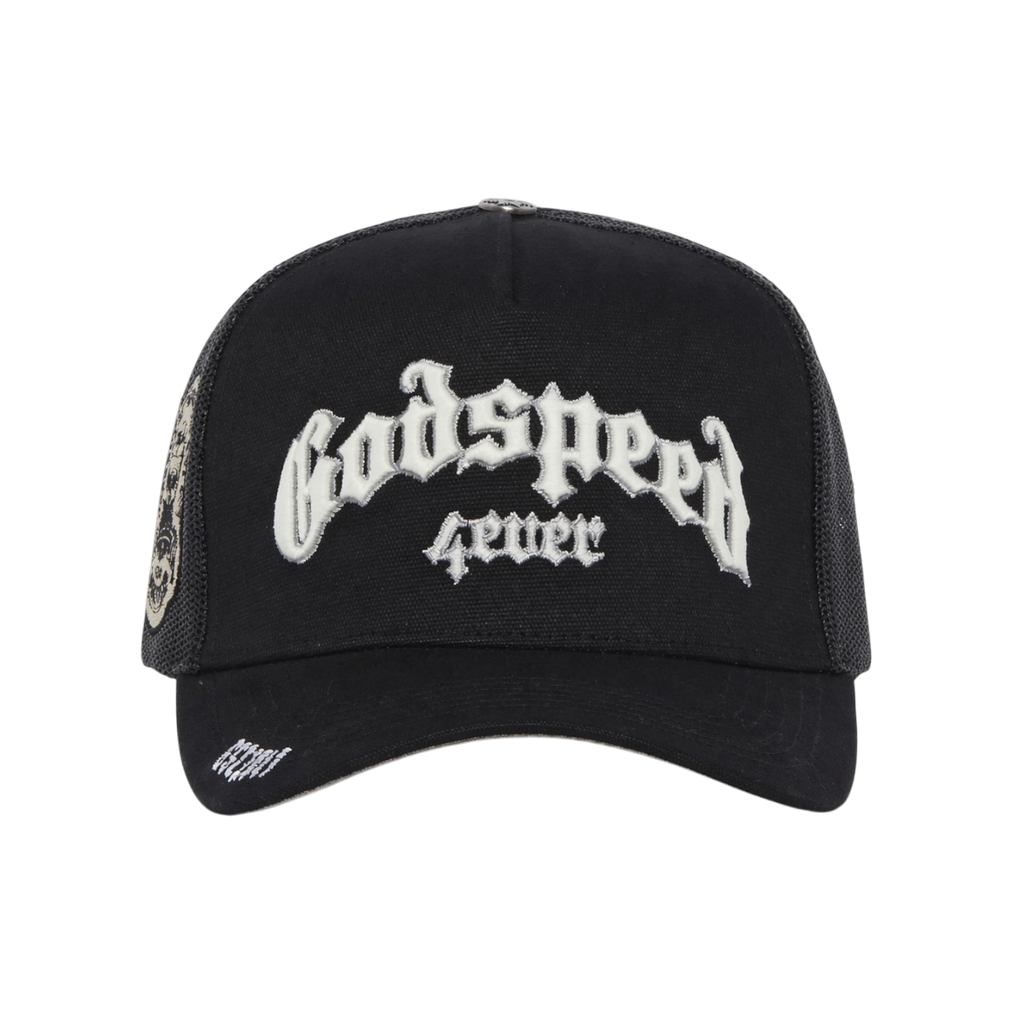 Godspeed Forever Trucker Hat OG (Black/White)