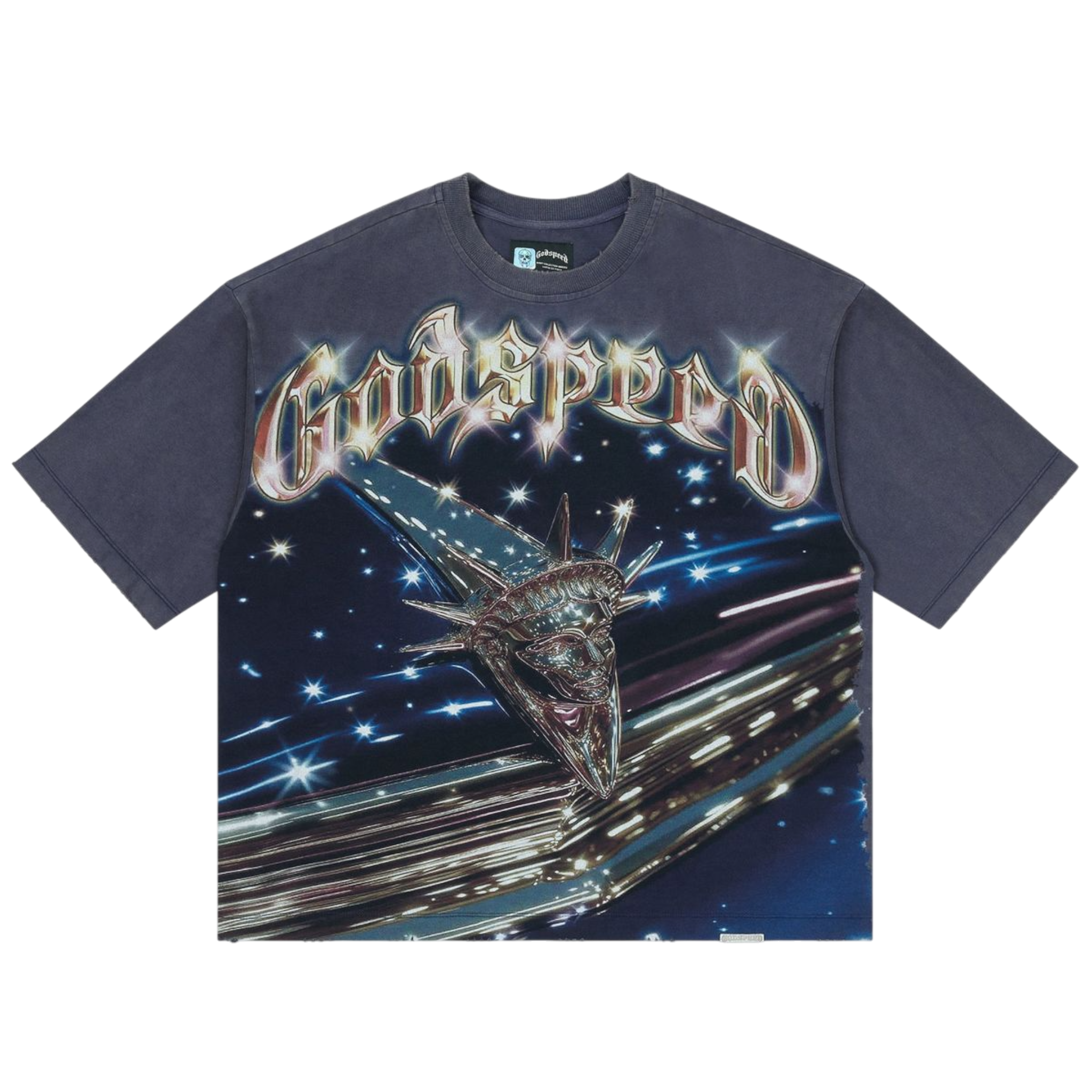 Godspeed Liberty Cruiser T-shirt (Navy)