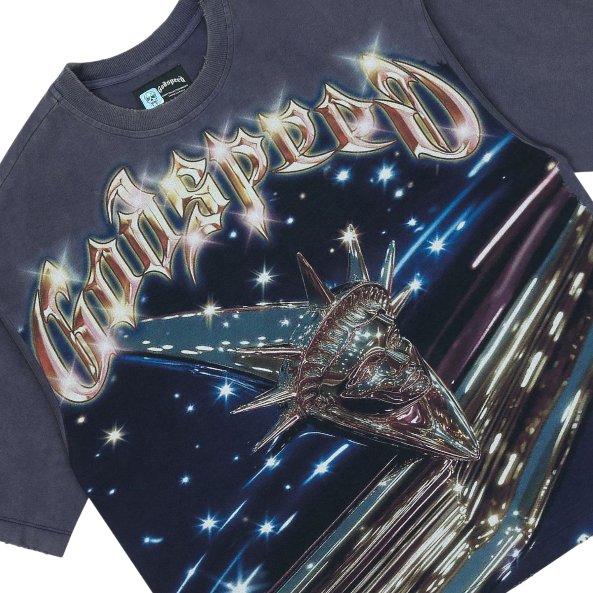 Godspeed Liberty Cruiser T-shirt (Navy)