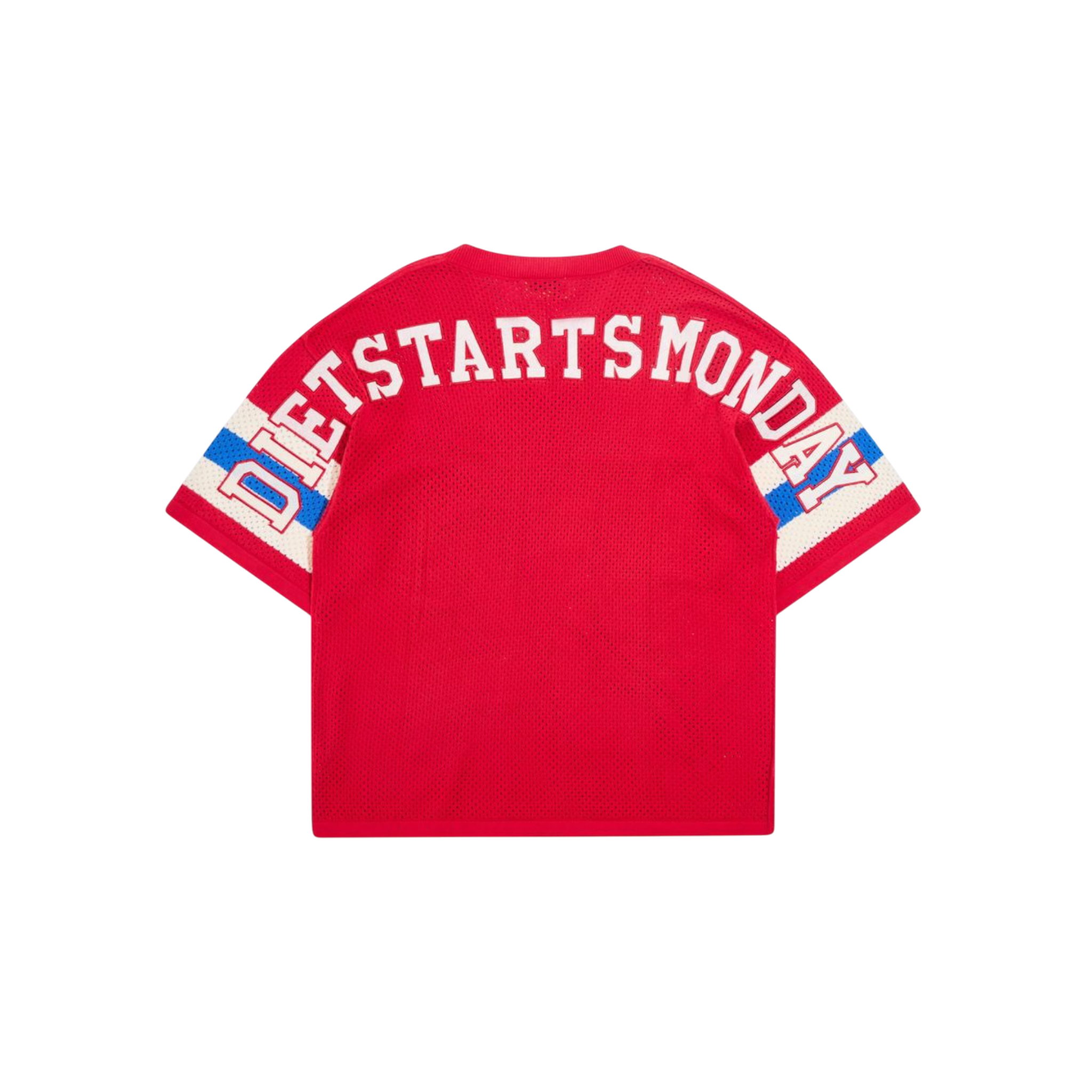 Diet Starts Monday Knit Jersey (Red/White/Blue)
