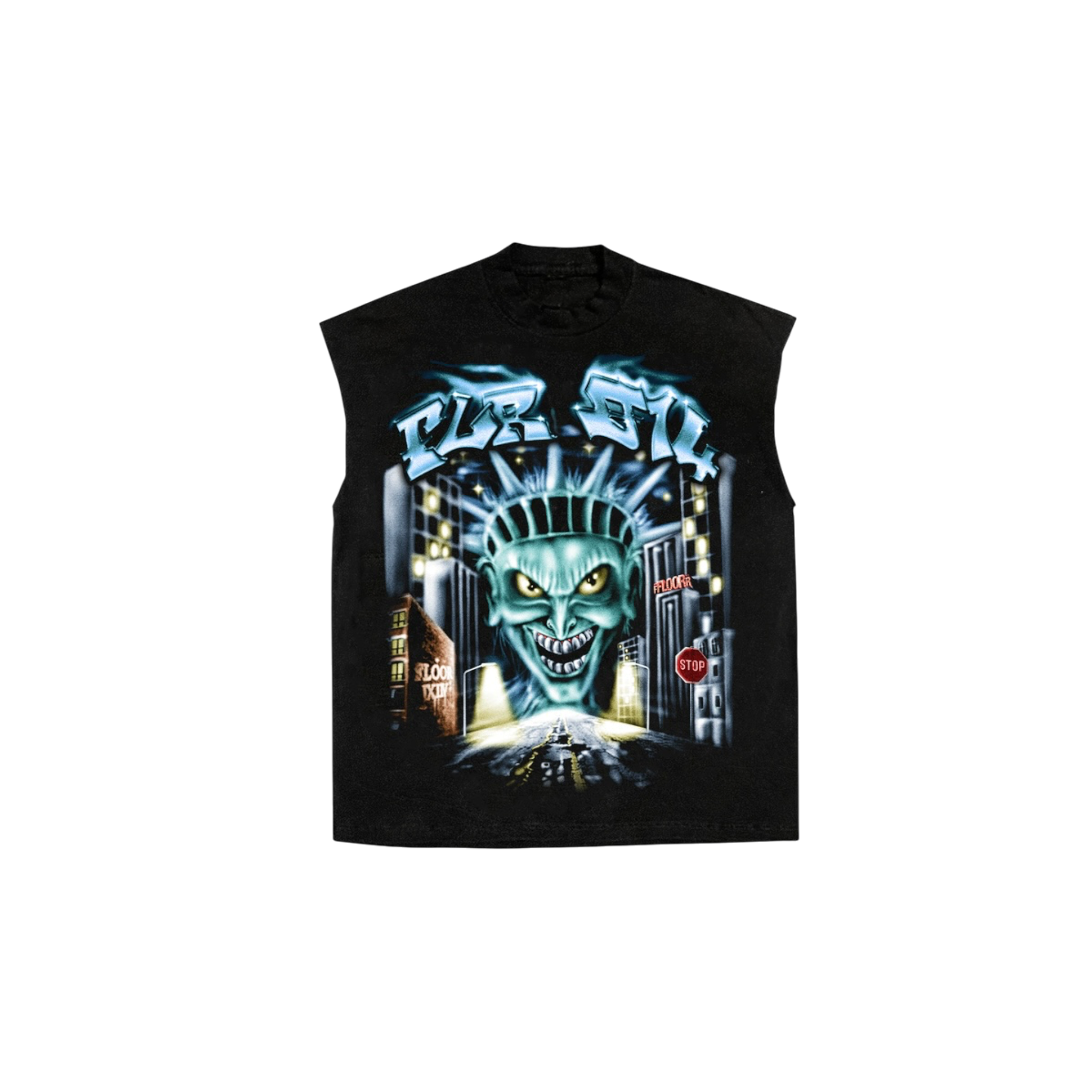 Floor914 Clown City Sleeveless Tee