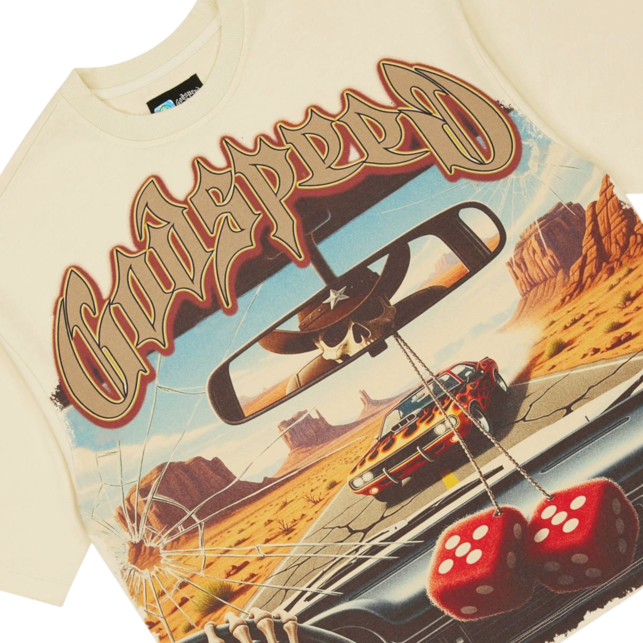 Godspeed On The Run II Tee (Bone)
