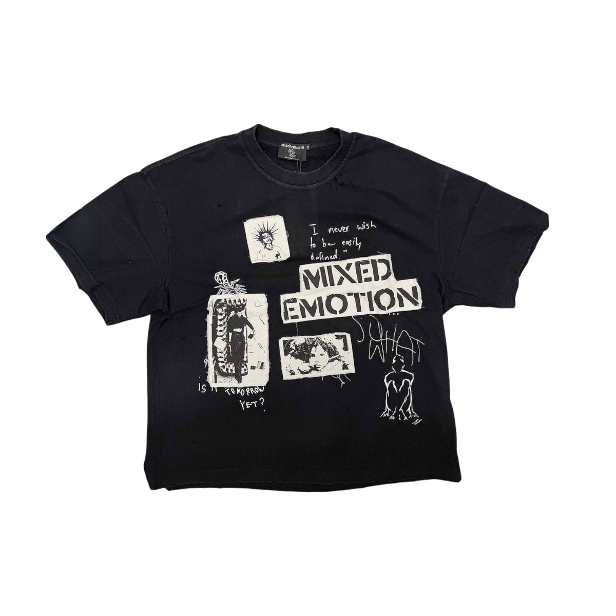 Mixed Emotions Stamped Tee