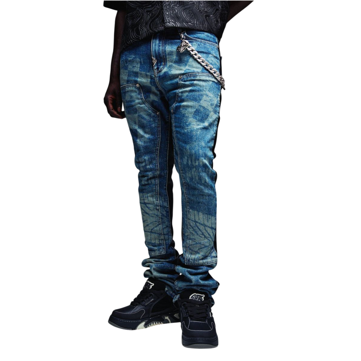 Guapi Vintage Blue Racer Denim
