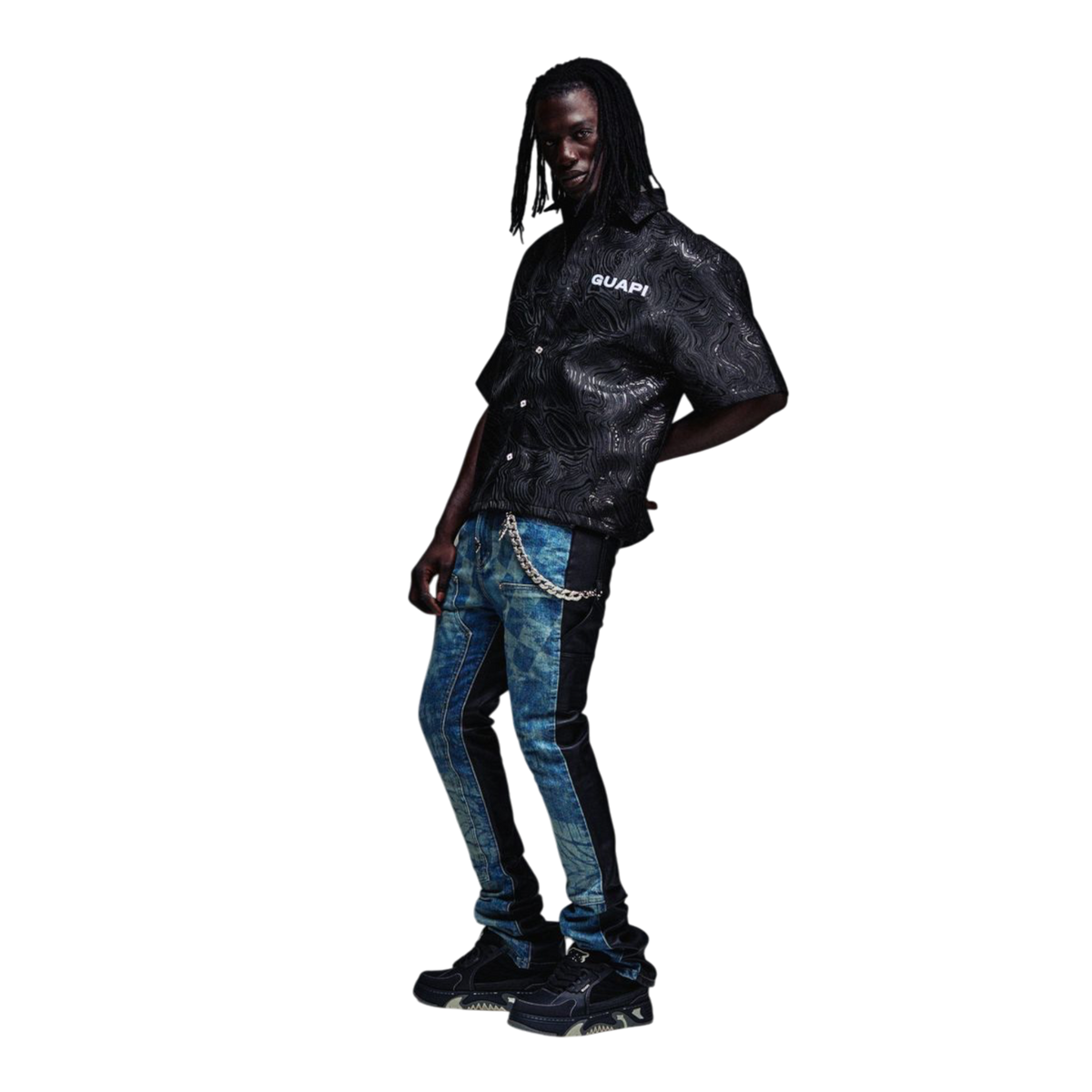 Guapi Vintage Blue Racer Denim