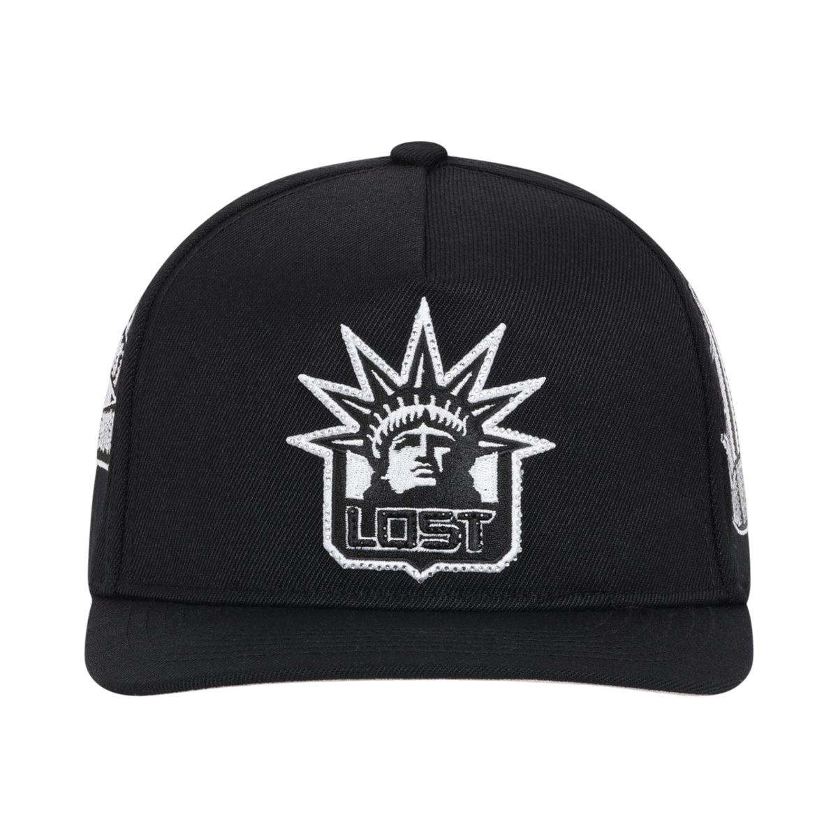 Lost Intricacy Black/ Silver Liberty Cap