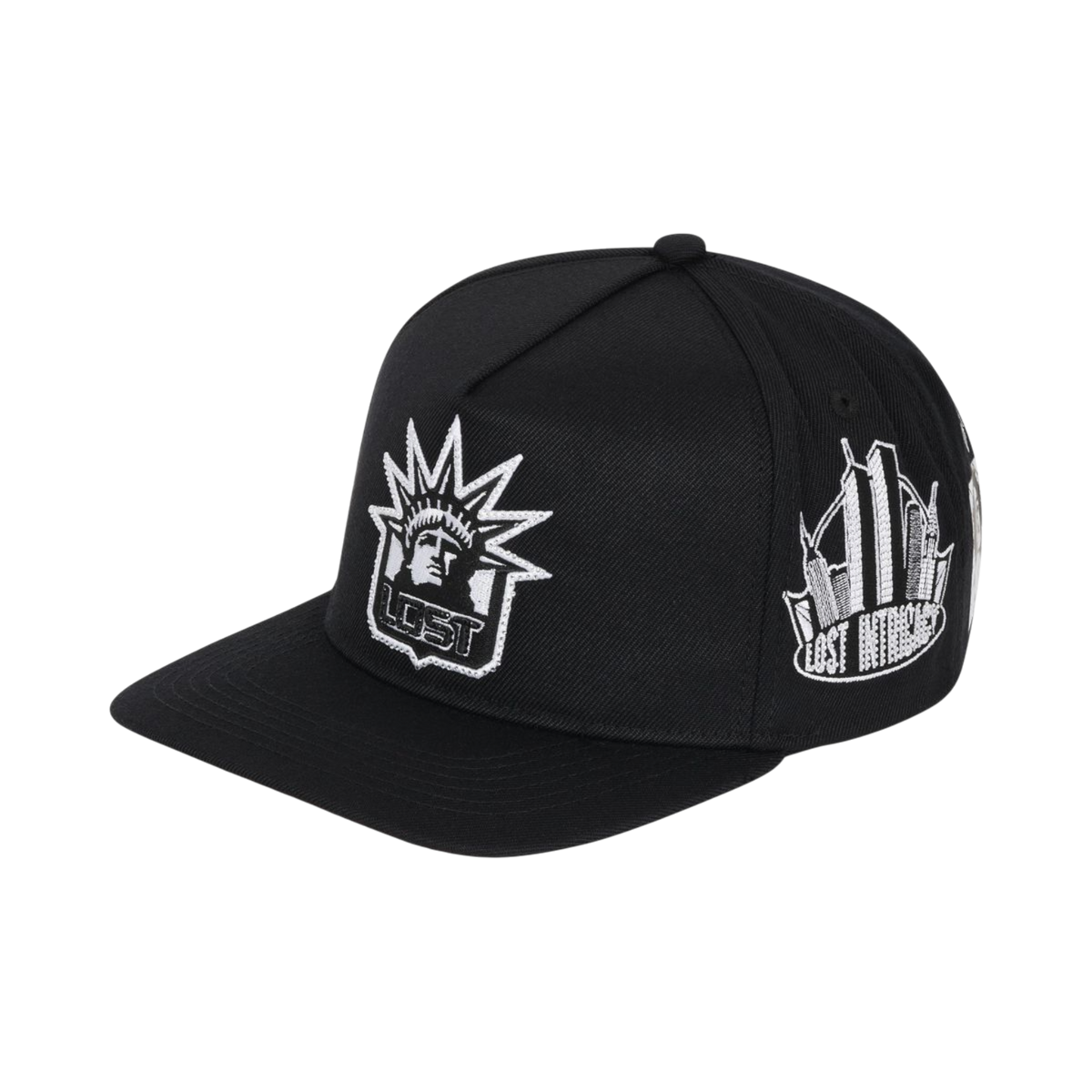 Lost Intricacy Black/ Silver Liberty Cap