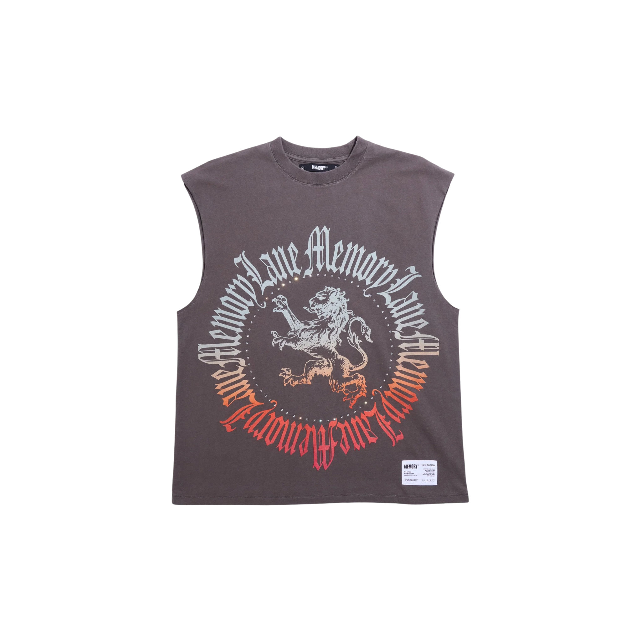 Memory Lane Lion Heart Sleeveless Tee