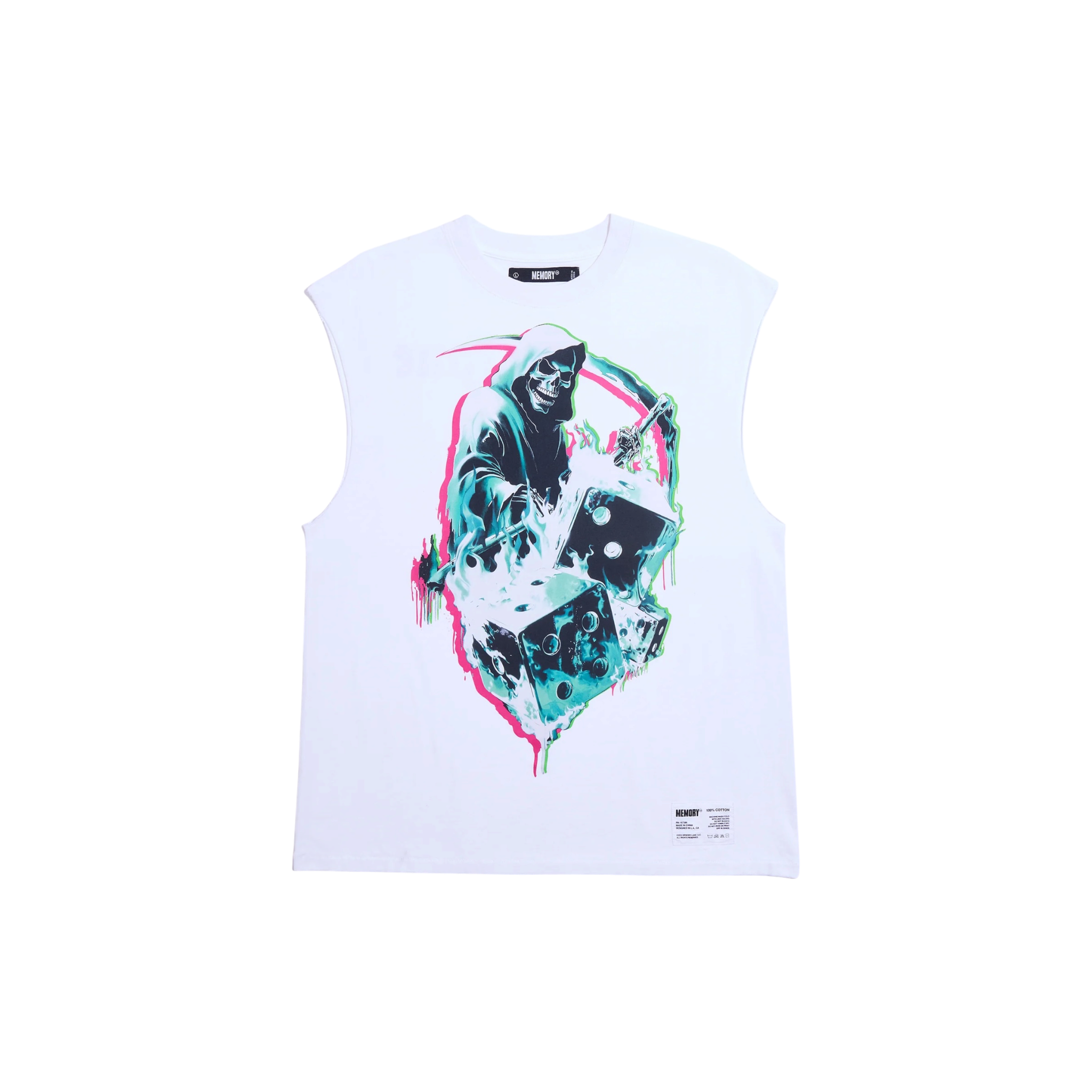 Memory Lane Loaded Dice Sleeveless Tee