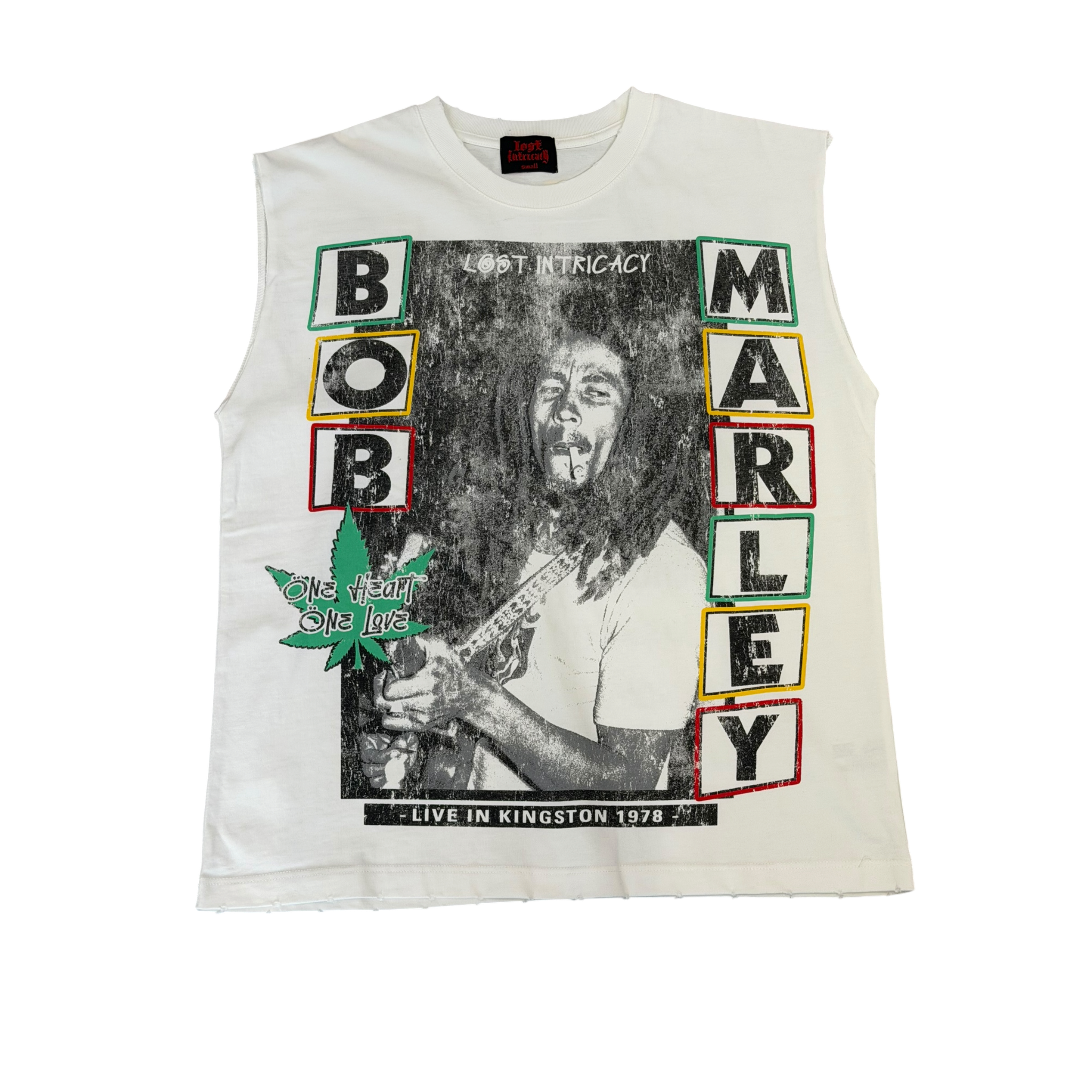 Lost Intricacy Bob Marley Tee