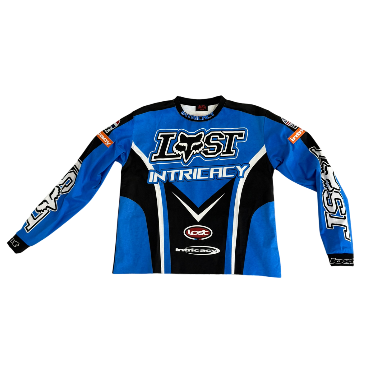 Lost Intricacy Blue Motorcross Jersey Short Set