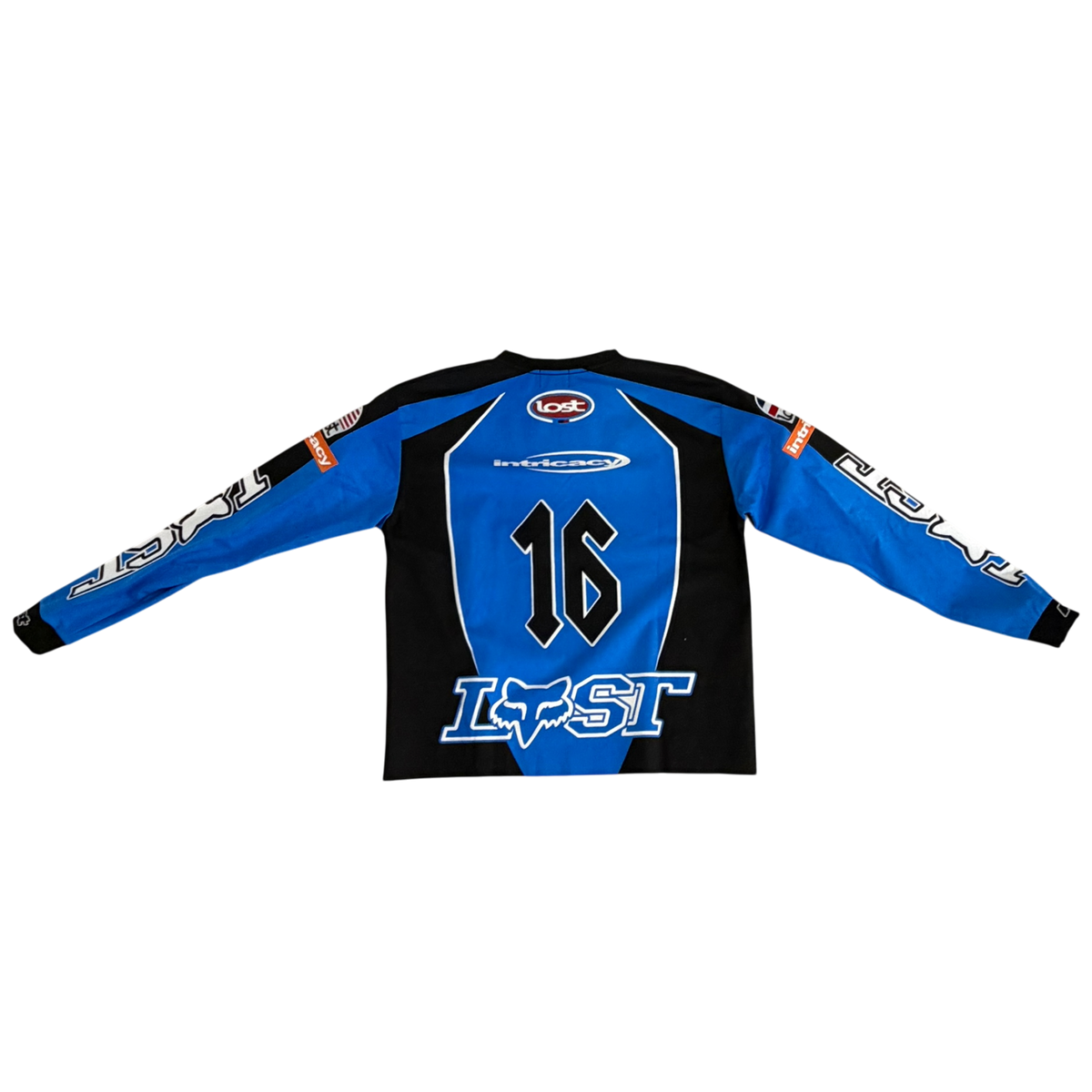 Lost Intricacy Blue Motorcross Jersey Short Set