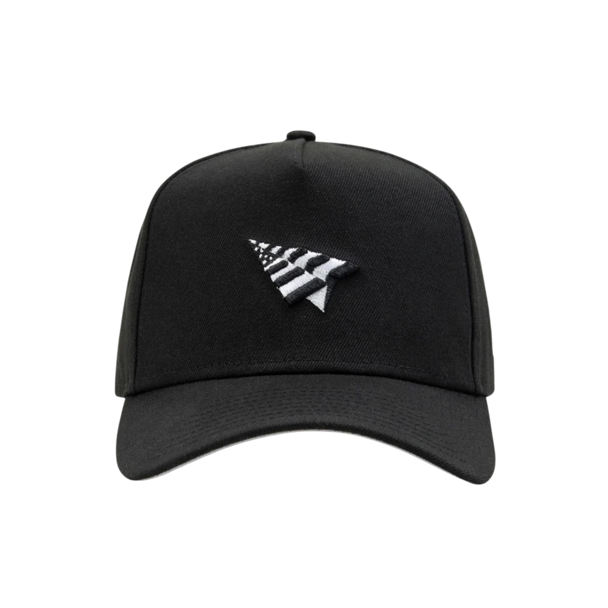 Paper Planes The B-Side Crown 9Forty A-Frame Snapback Hat (Black)