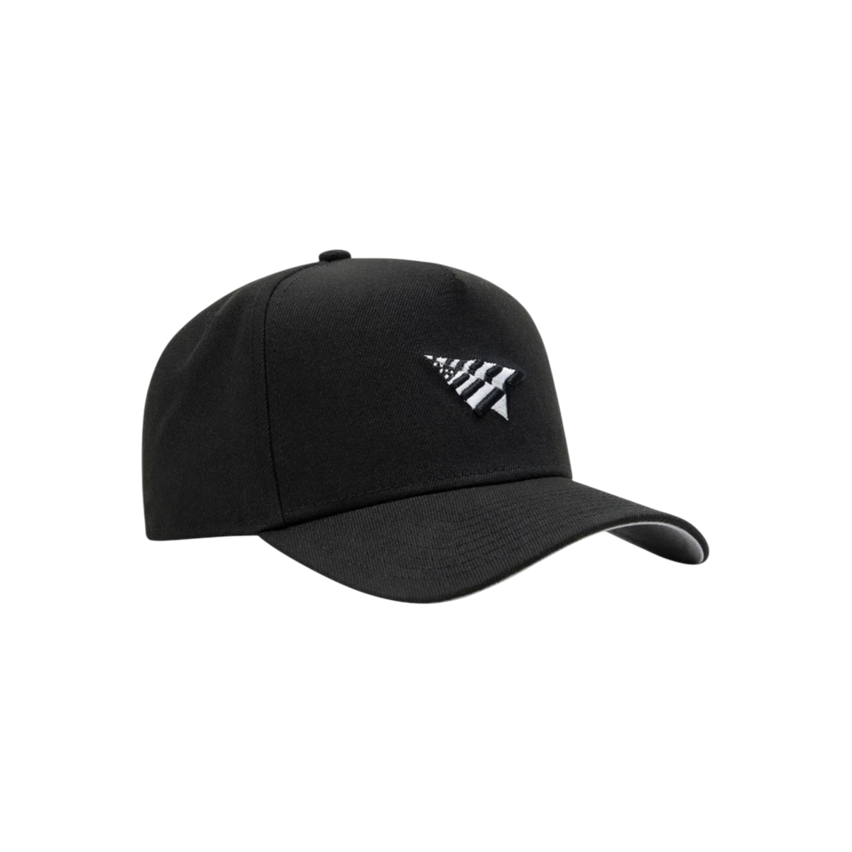 Paper Planes The B-Side Crown 9Forty A-Frame Snapback Hat (Black)